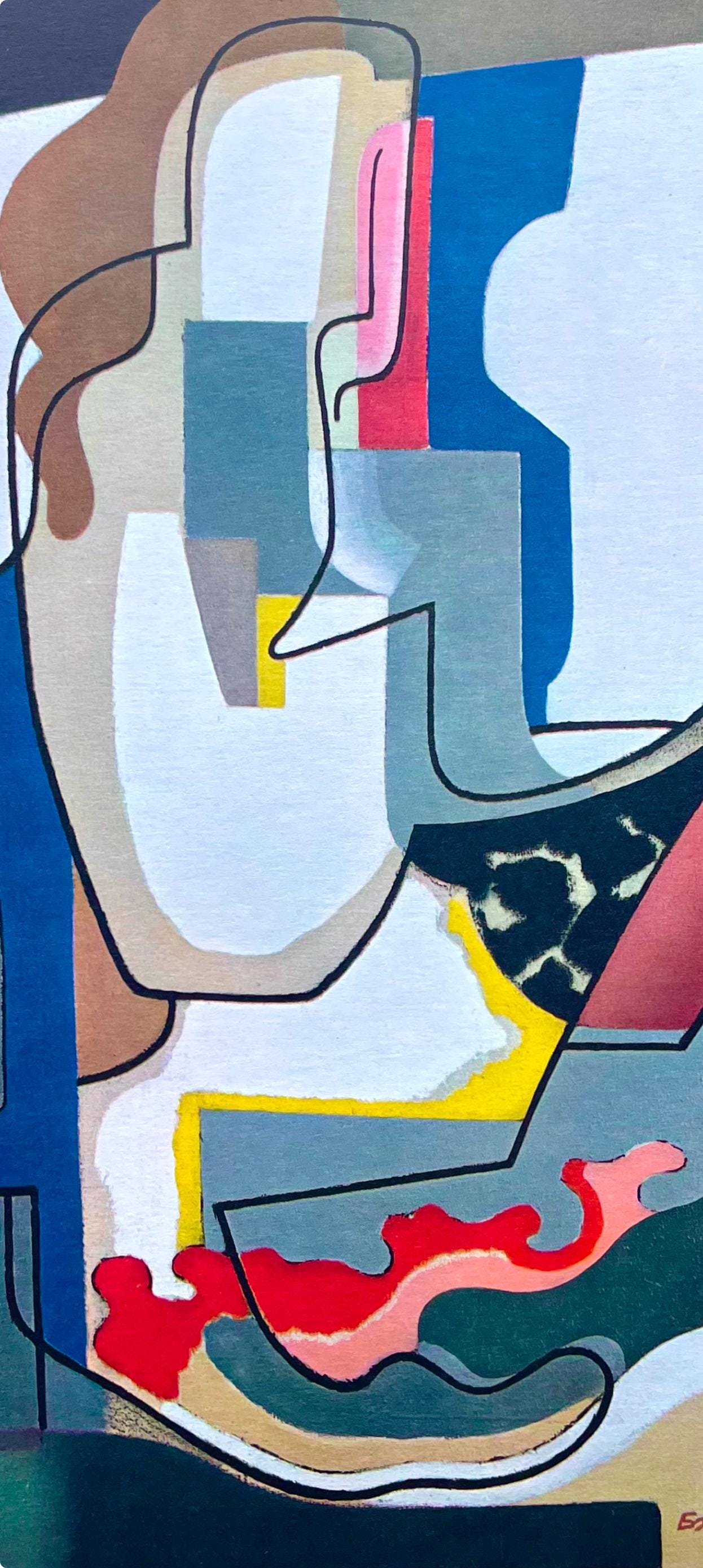 Maurice Estève, Composition, Maurice Estève, Peintres d'aujourd'hui, Limited Edition Lithograph