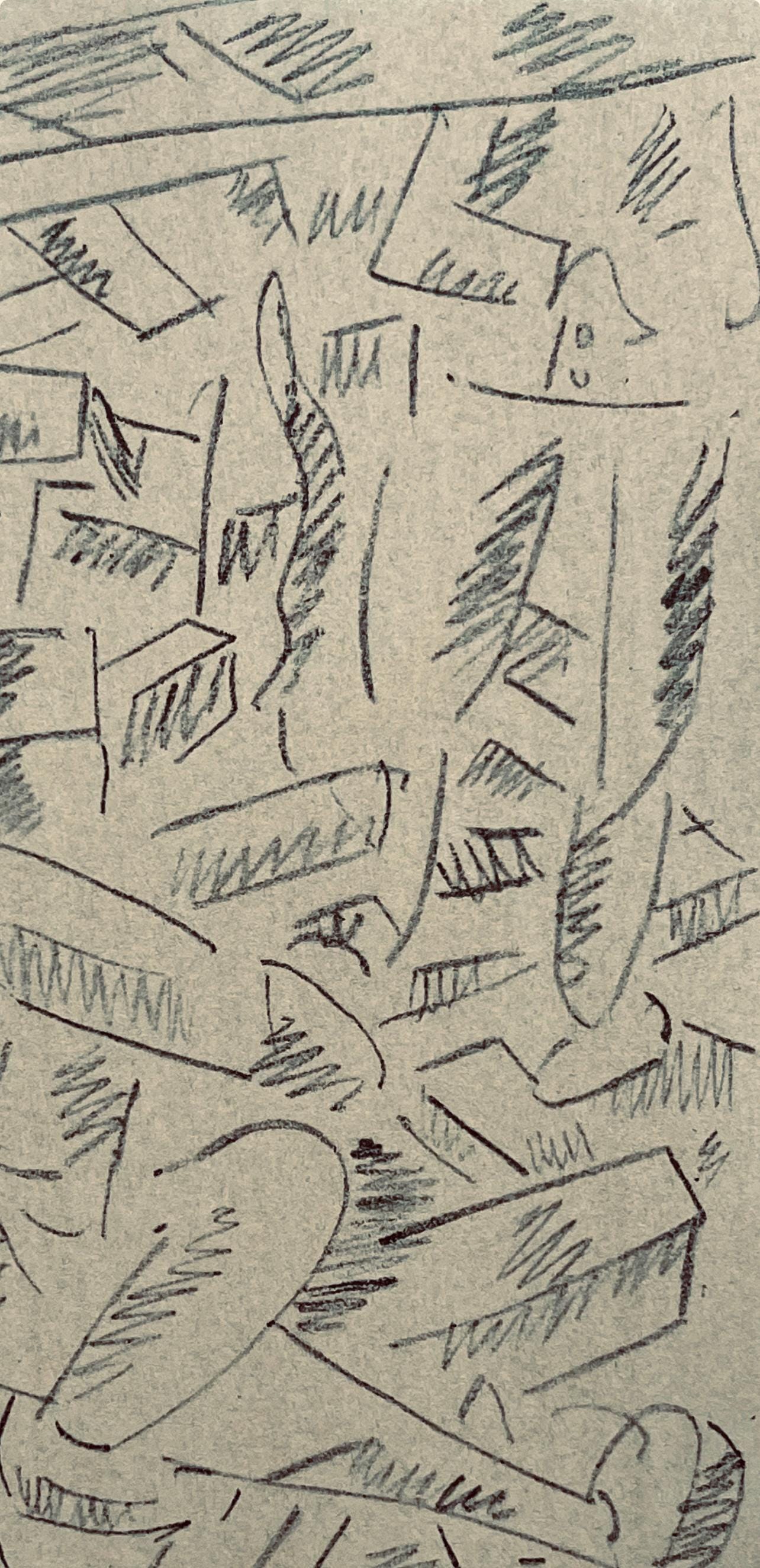 Fernand Léger, Soldats Jouant Aux Cartes, Fernand Léger, Dessins de Guerre, Limited Edition Lithograph