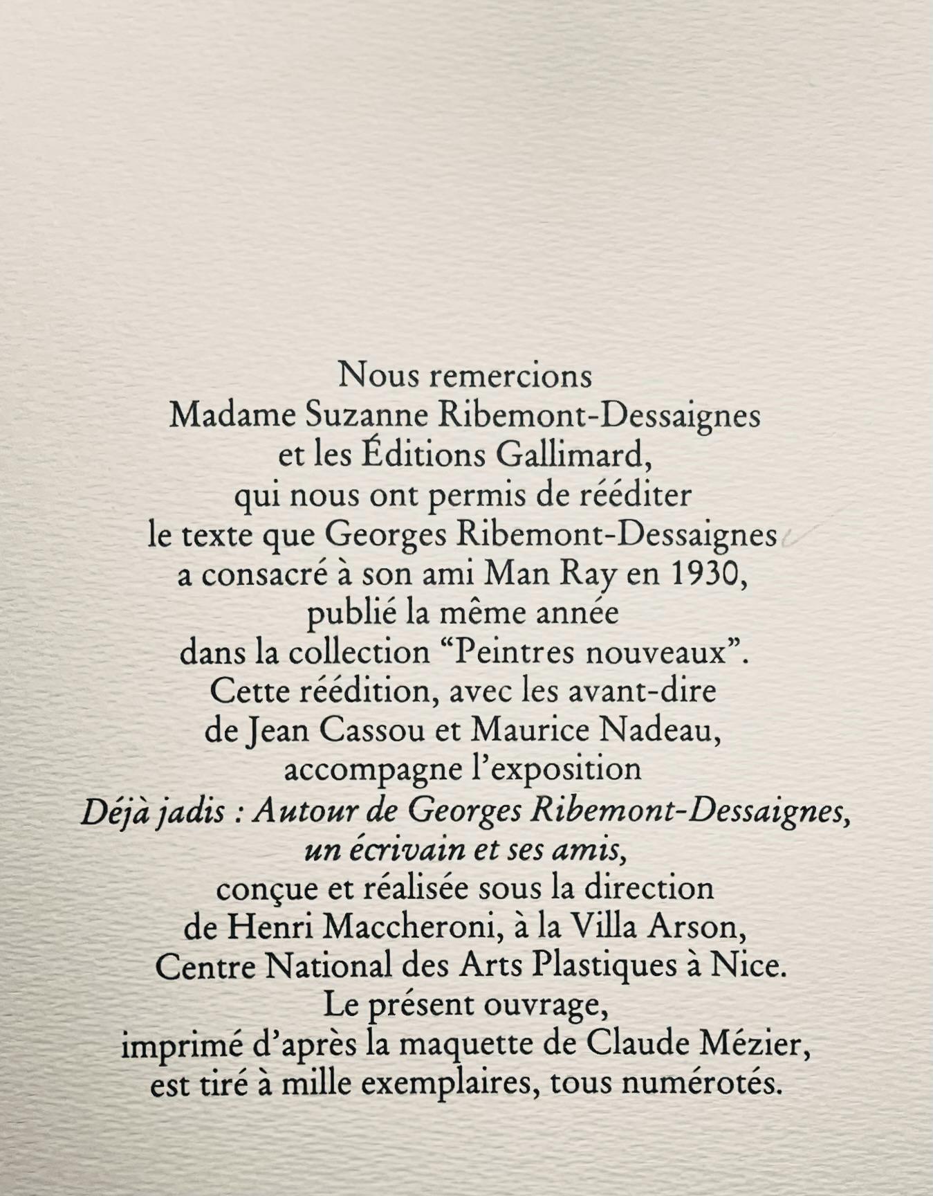 Man Ray, Composition, Man Ray, Limited Edition Lithograph