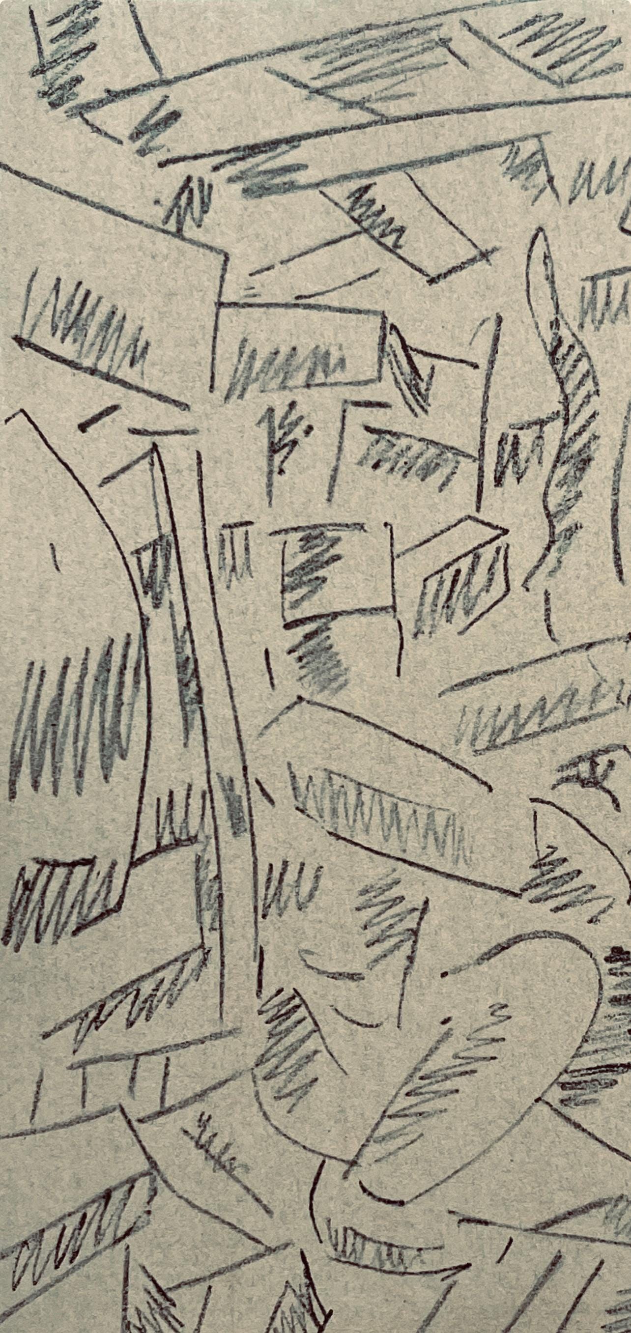 Fernand Léger, Soldats Jouant Aux Cartes, Fernand Léger, Dessins de Guerre, Limited Edition Lithograph