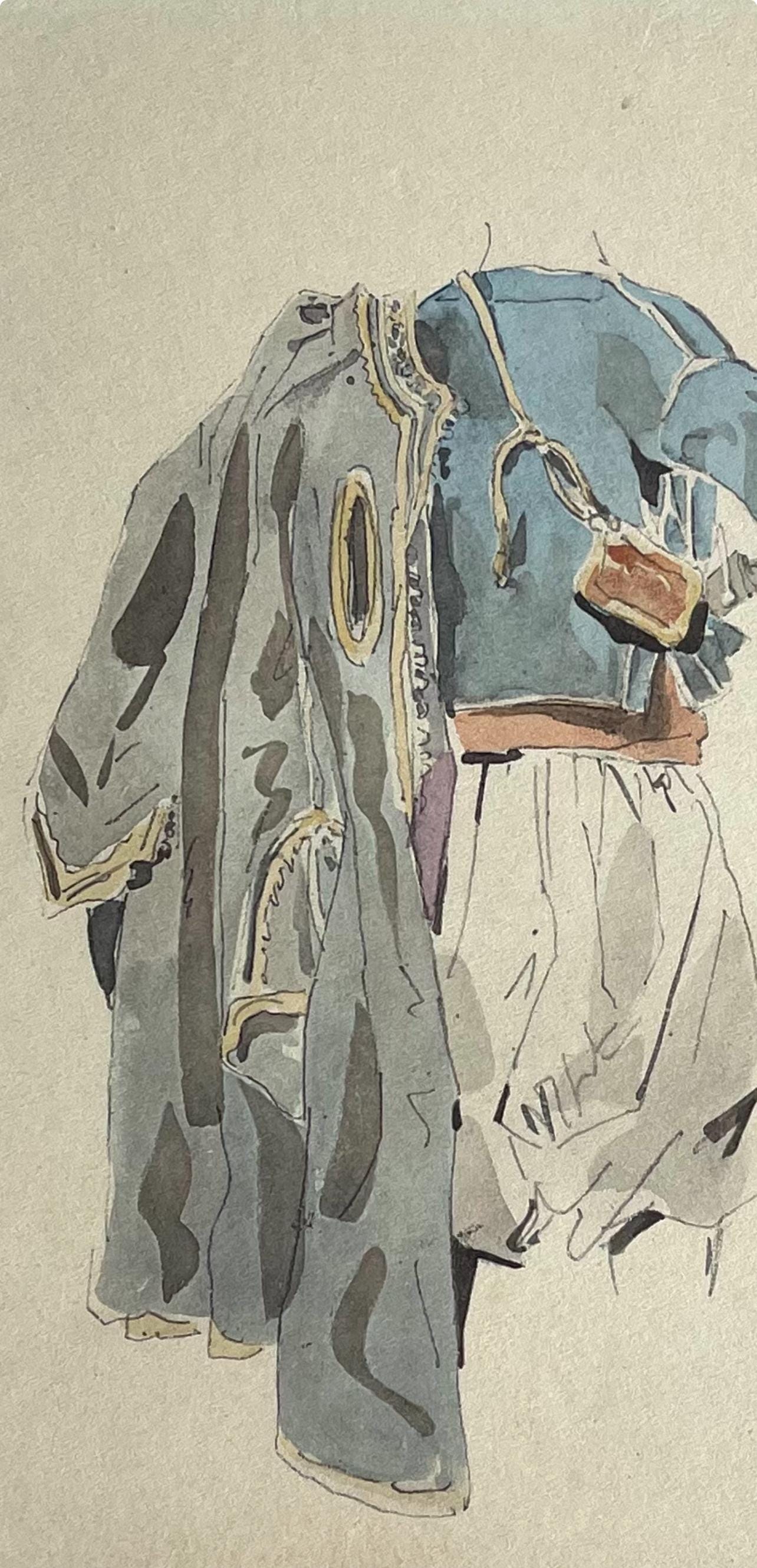 Eugène Delacroix, Composition, Trente et un Dessins et Aquarelles du Maroc, Limited Edition Lithograph