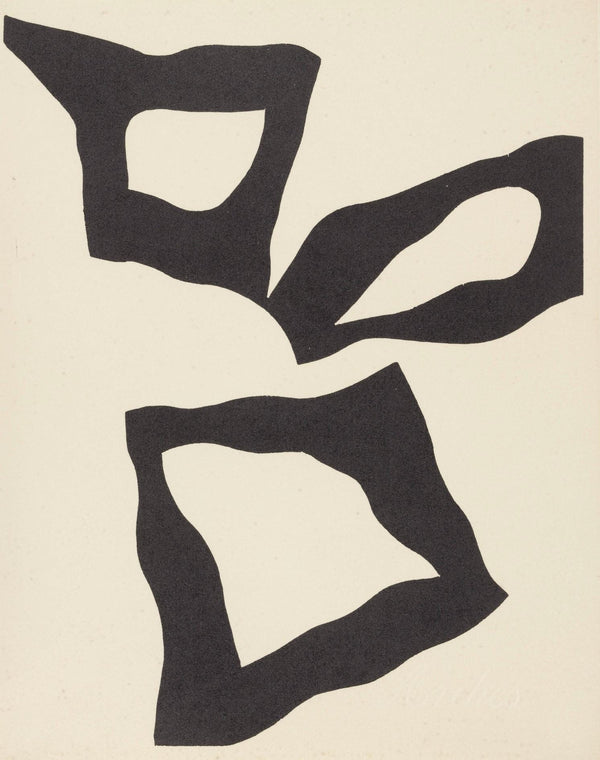 Hans Jean Arp, Composition (Arntz 148-175; Hagenbach A 25; Bolliger 54), Dreams and Projects, Limited Edition Woodcut