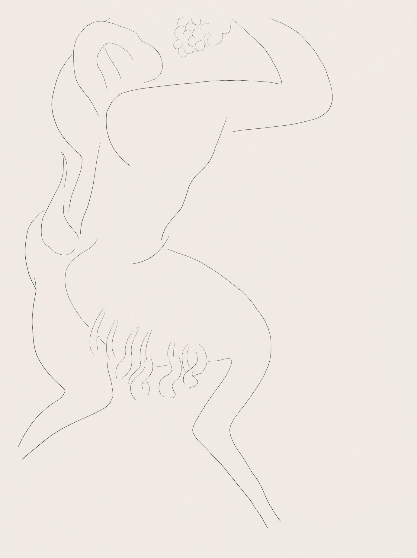 Henri Matisse, Faune (Faun), Poésies, Limited Edition Lithograph