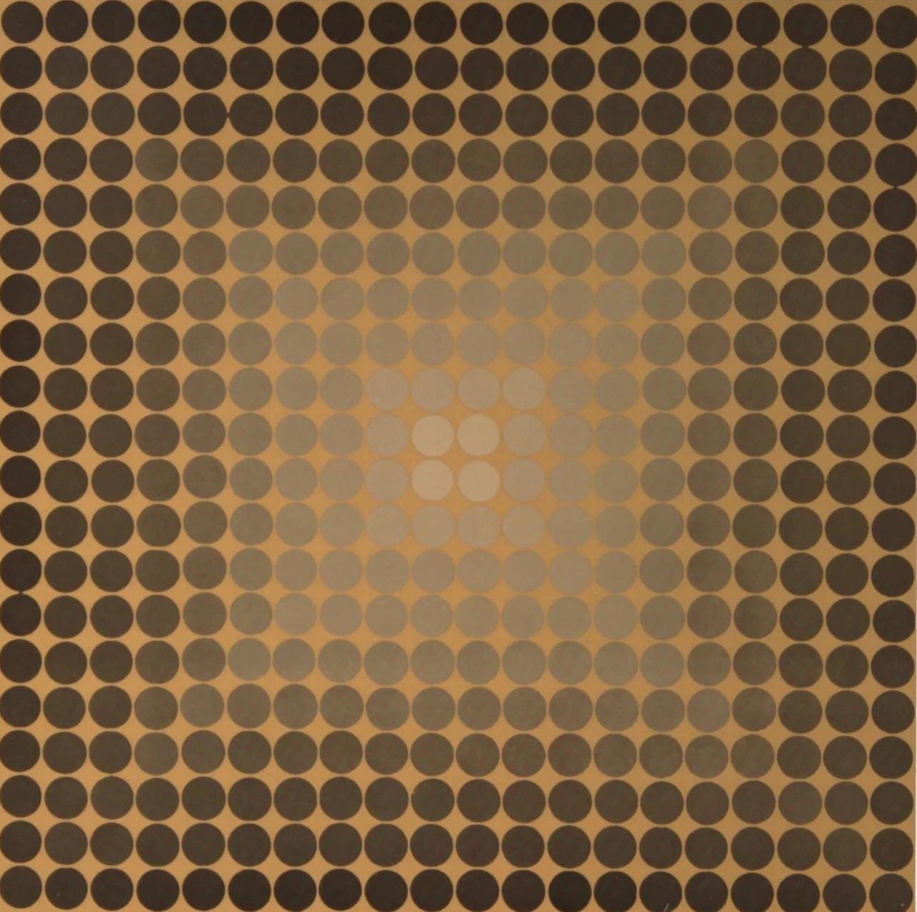 Victor Vasarely, Composition, CTA 102, Limited Edition Héliogravure