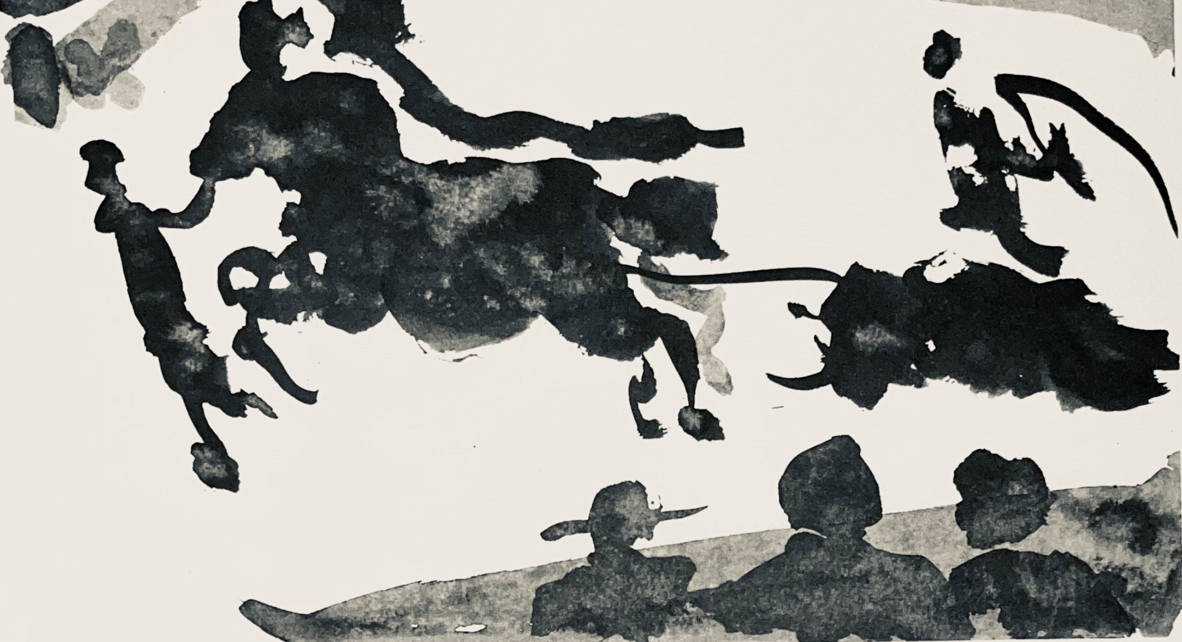 Pablo Picasso, Composition (Bloch 1276; Czwiklitzer 23), Toros y Toreros, Limited Edition Lithograph