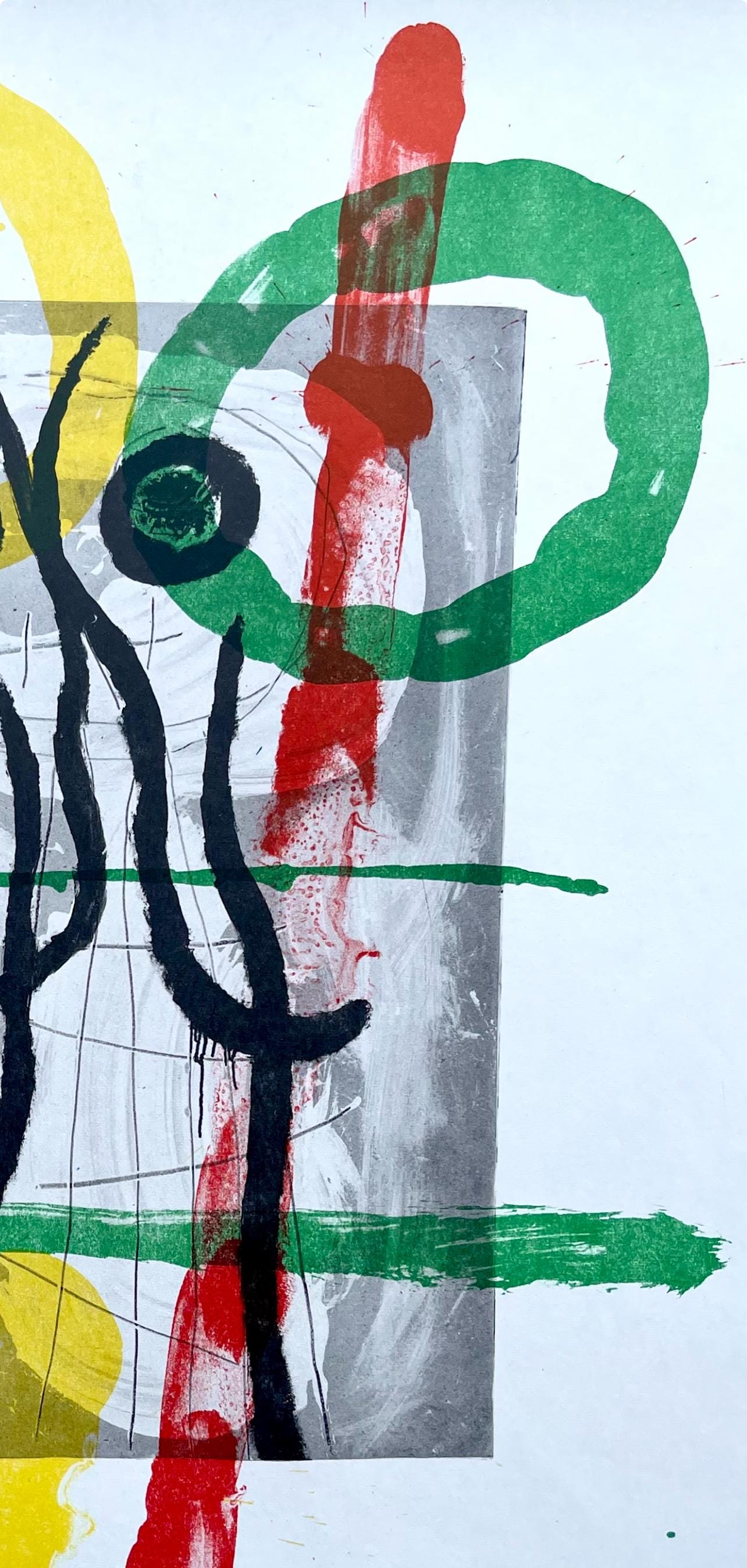 Joan Miró, Composition (Cramer 102; Mourlot 428-449), Derrière le miroir, Limited Edition Lithograph