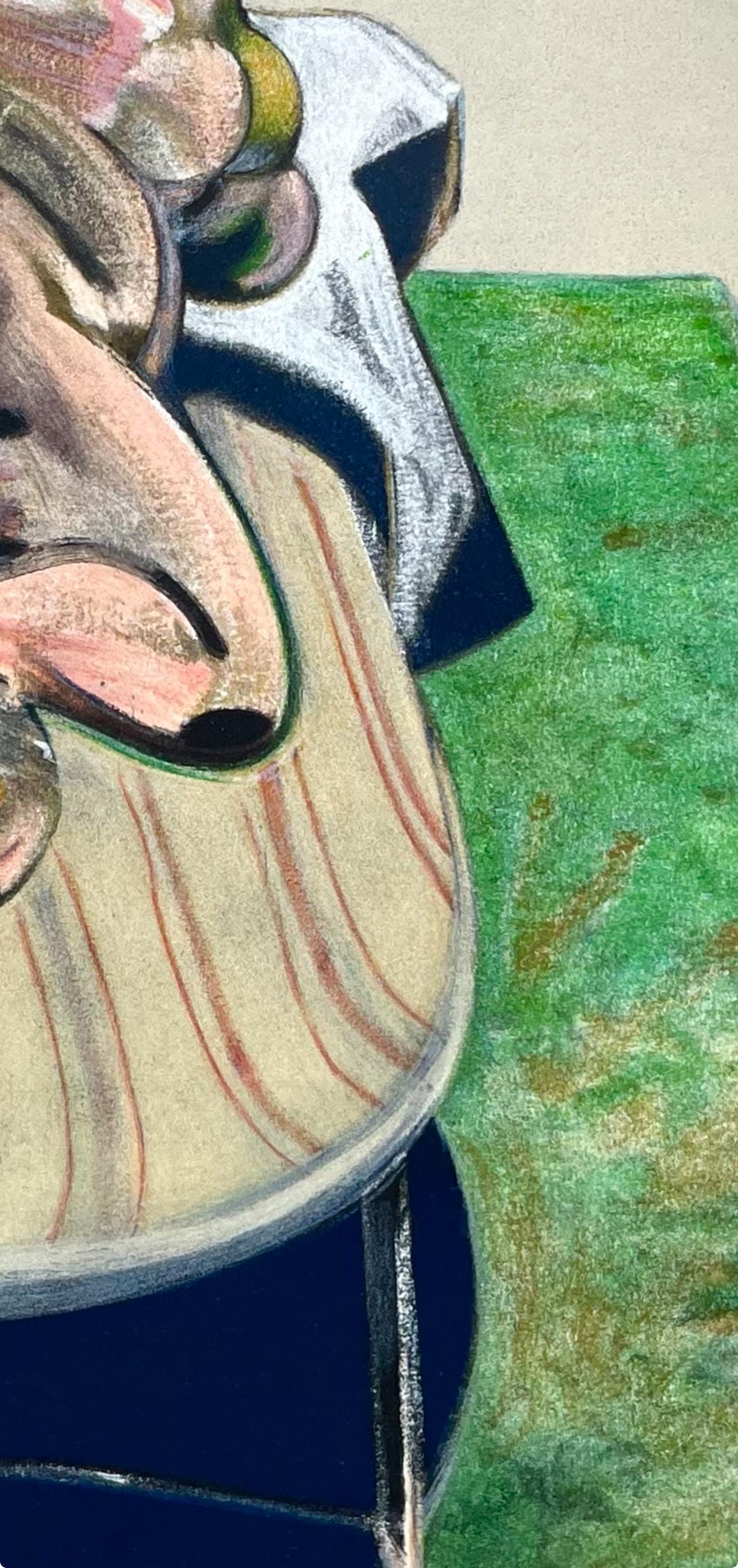 Francis Bacon, Portrait of Henrietta Moraes, Derrière le miroir, Limited Edition Lithograph