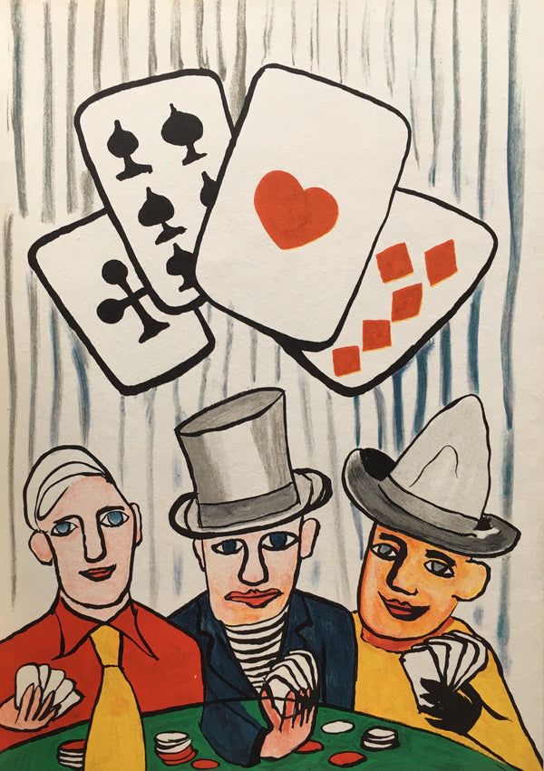 Alexander Calder, Composition, Derrière le miroir, Limited Edition Lithograph