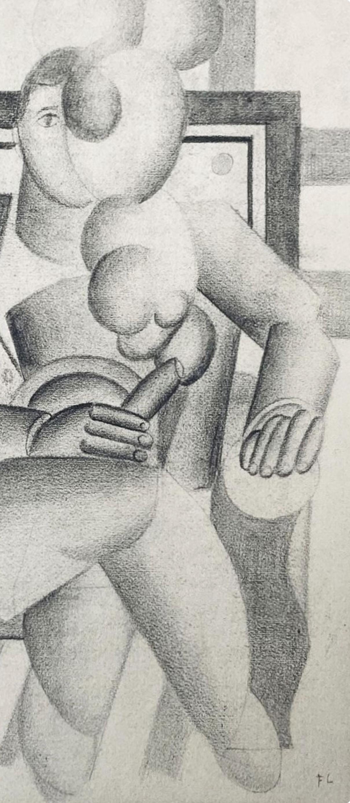 Fernand Léger, Composition, Contrastes, Limited Edition Lithograph