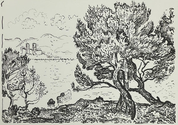 Paul Signac, Antibes, Signac Dessins, Limited Edition Lithograph