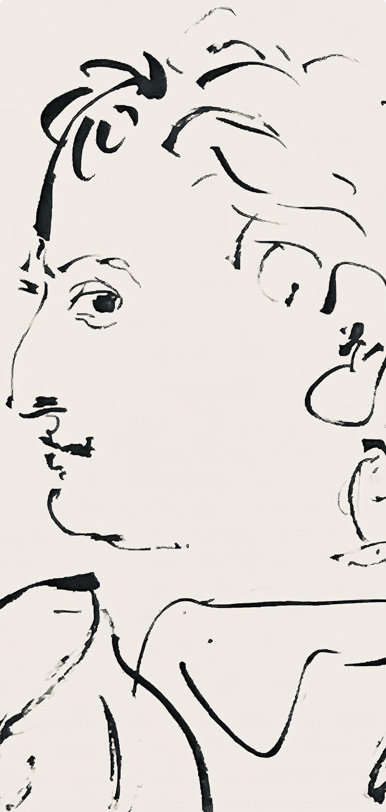 Pablo Picasso, Composition (Horodisch B19), Mystification, Limited Edition Lithograph