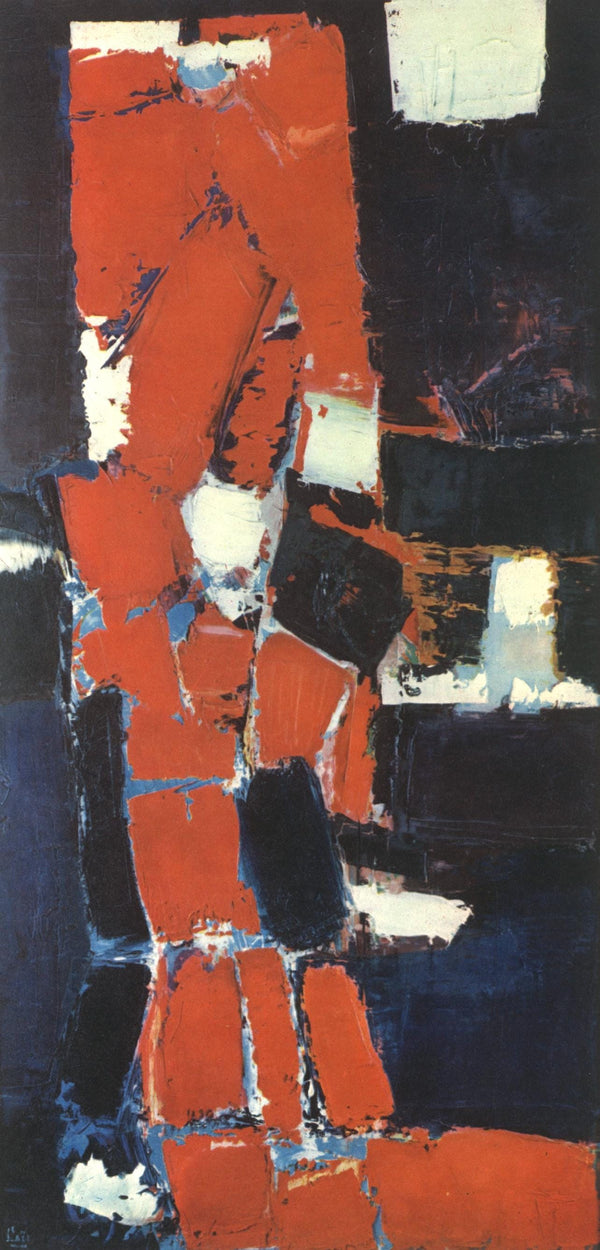 Nicolas de Staël, Composition, Nicolas de Staël, Peintres d'aujourd'hui, Limited Edition Lithograph