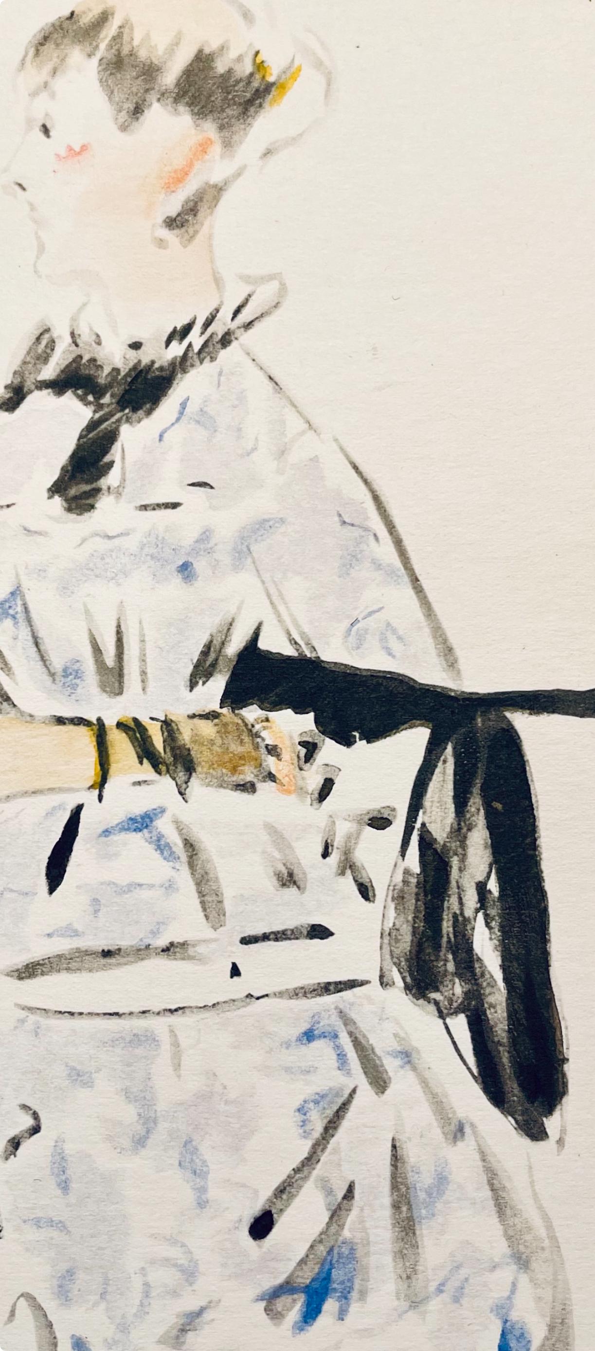 Édouard Manet, Composition, Édouard Manet, Letters with Aquarelles, Limited Edition Lithograph