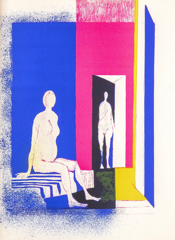 Paul Guiramand, Intérieur, Souvenirs et portraits d'artistes, Limited Edition Lithograph