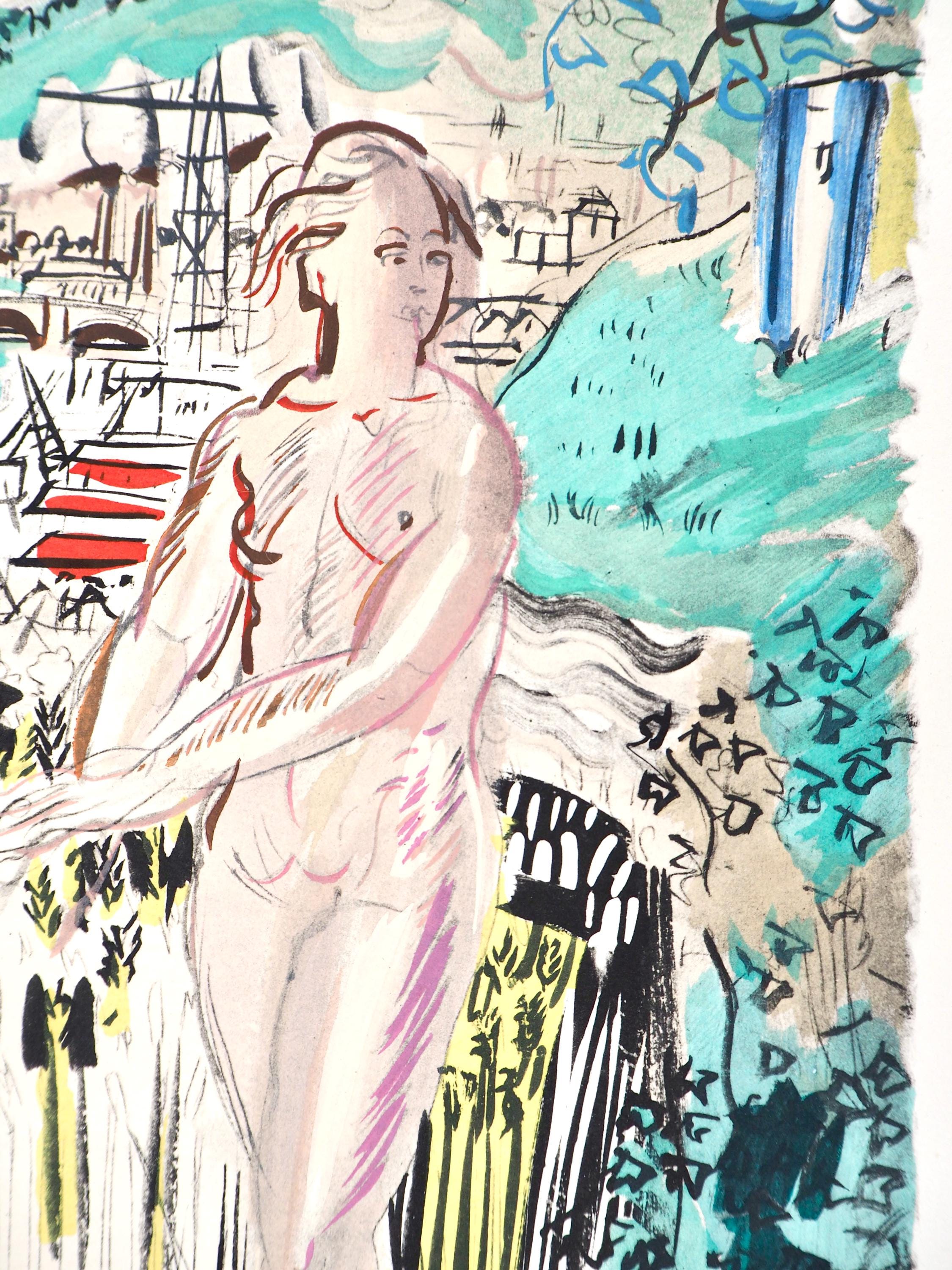 Raoul Dufy, Composition, Eaux-de-vie, Esprit de la fleur et du fruit, Limited Edition Lithograph