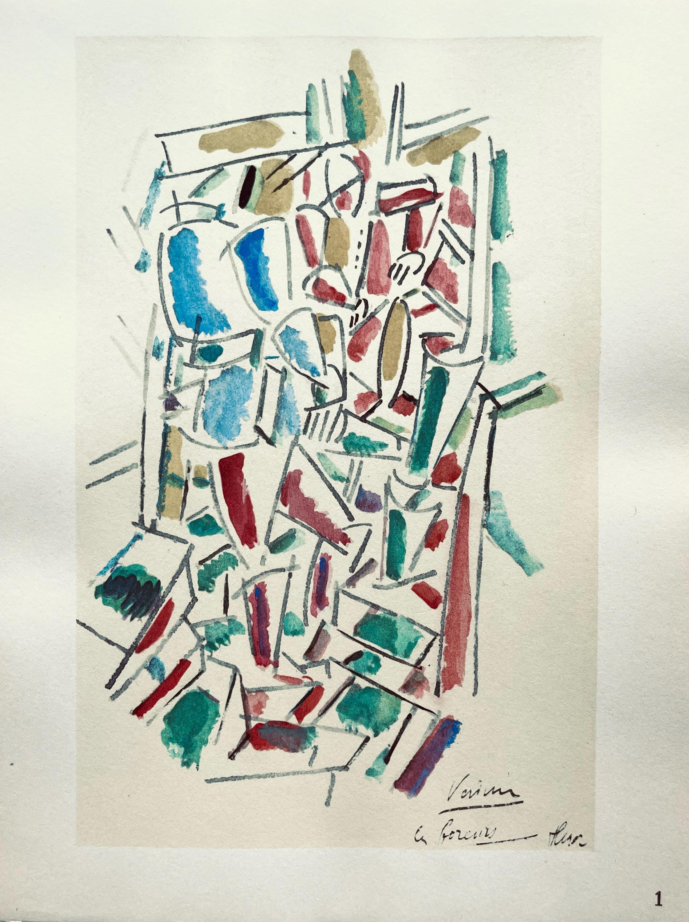 Fernand Léger, Les Foreurs, Fernand Léger, Dessins de Guerre, Limited Edition Lithograph