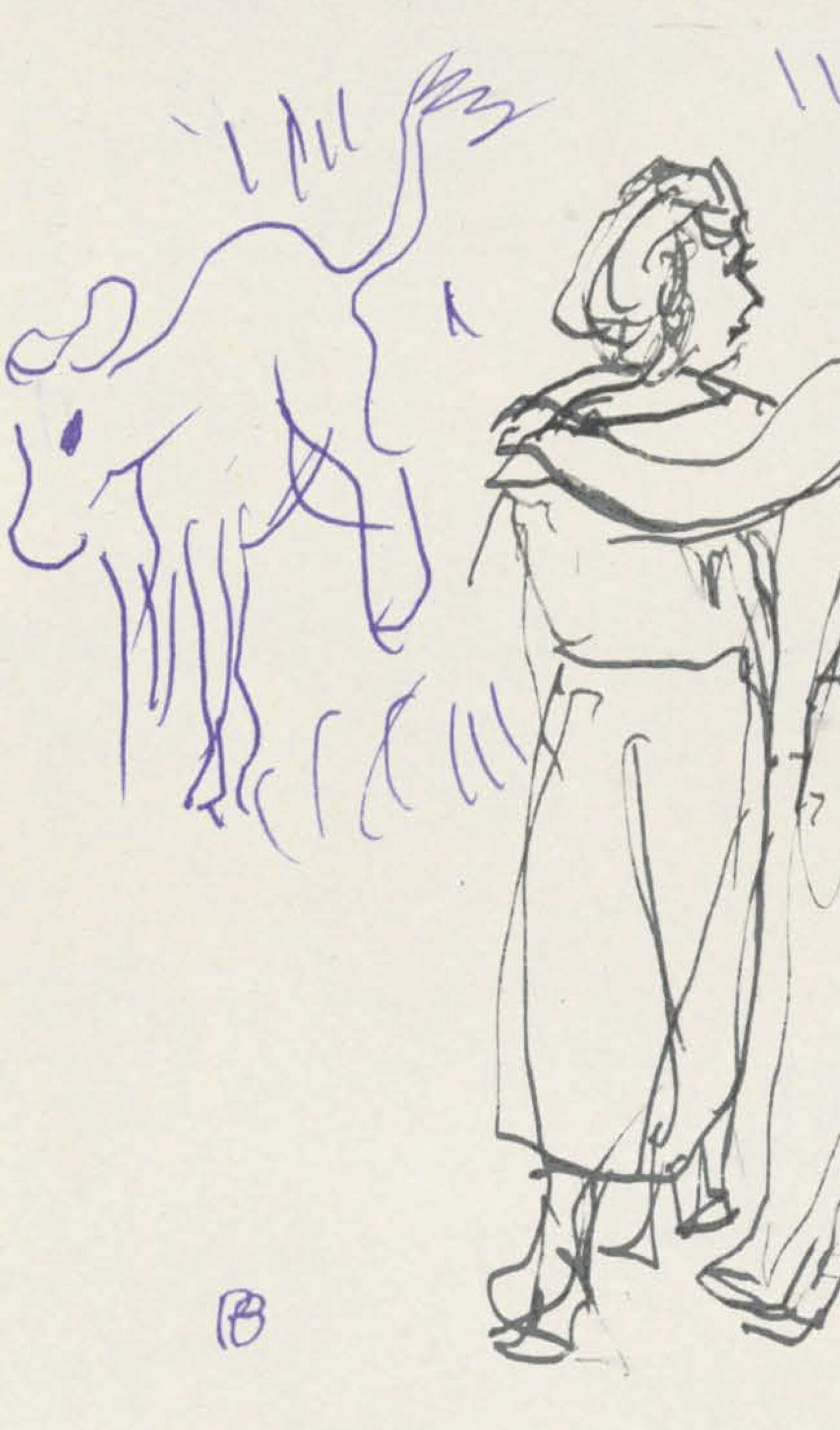 Pierre Bonnard, Composition (Terrasse 54), Pierre Bonnard Correspondences, Limited Edition Lithograph