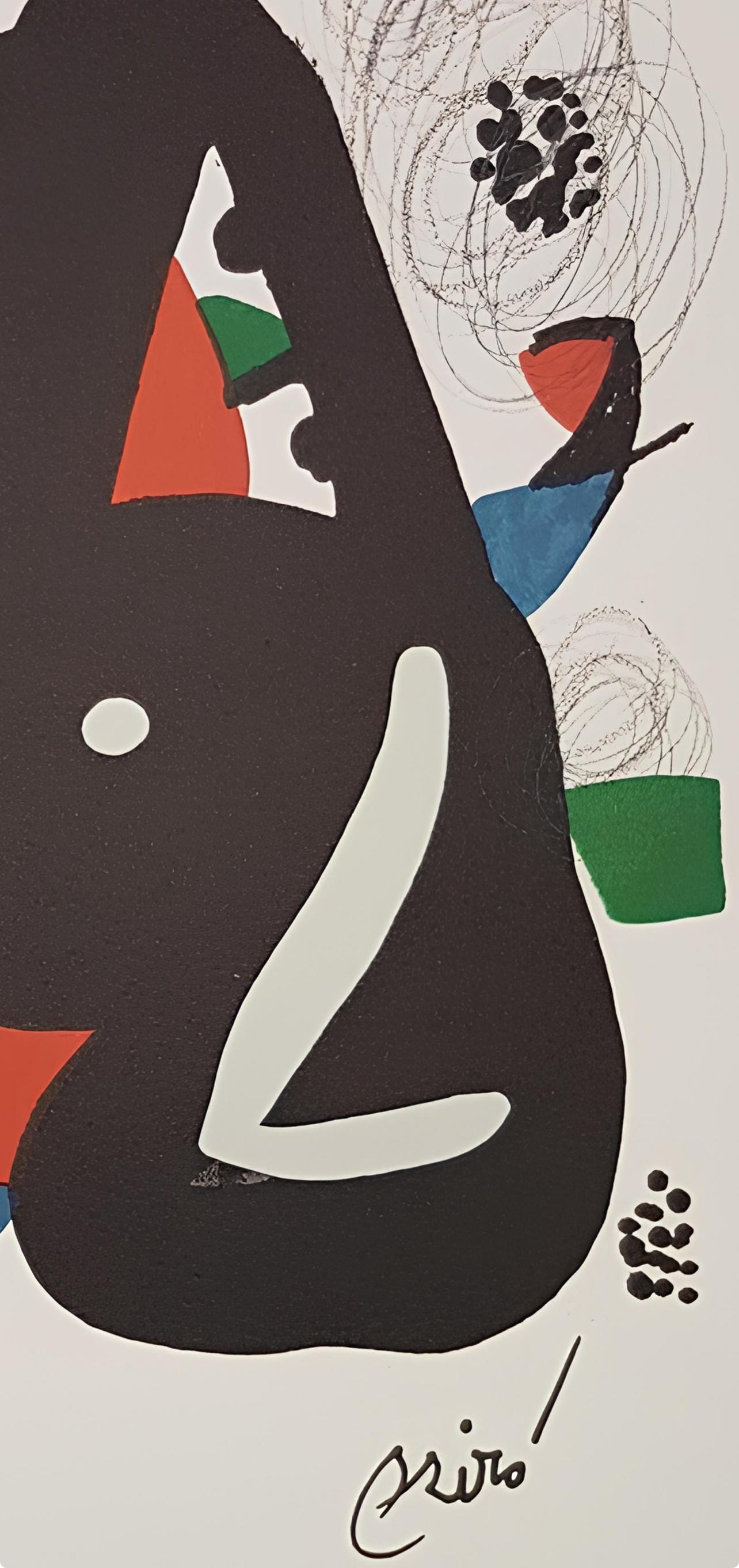 Joan Miró, Composition (Mourlot 1212-1225; Cramer 248), La mélodie acide, Limited Edition Lithograph