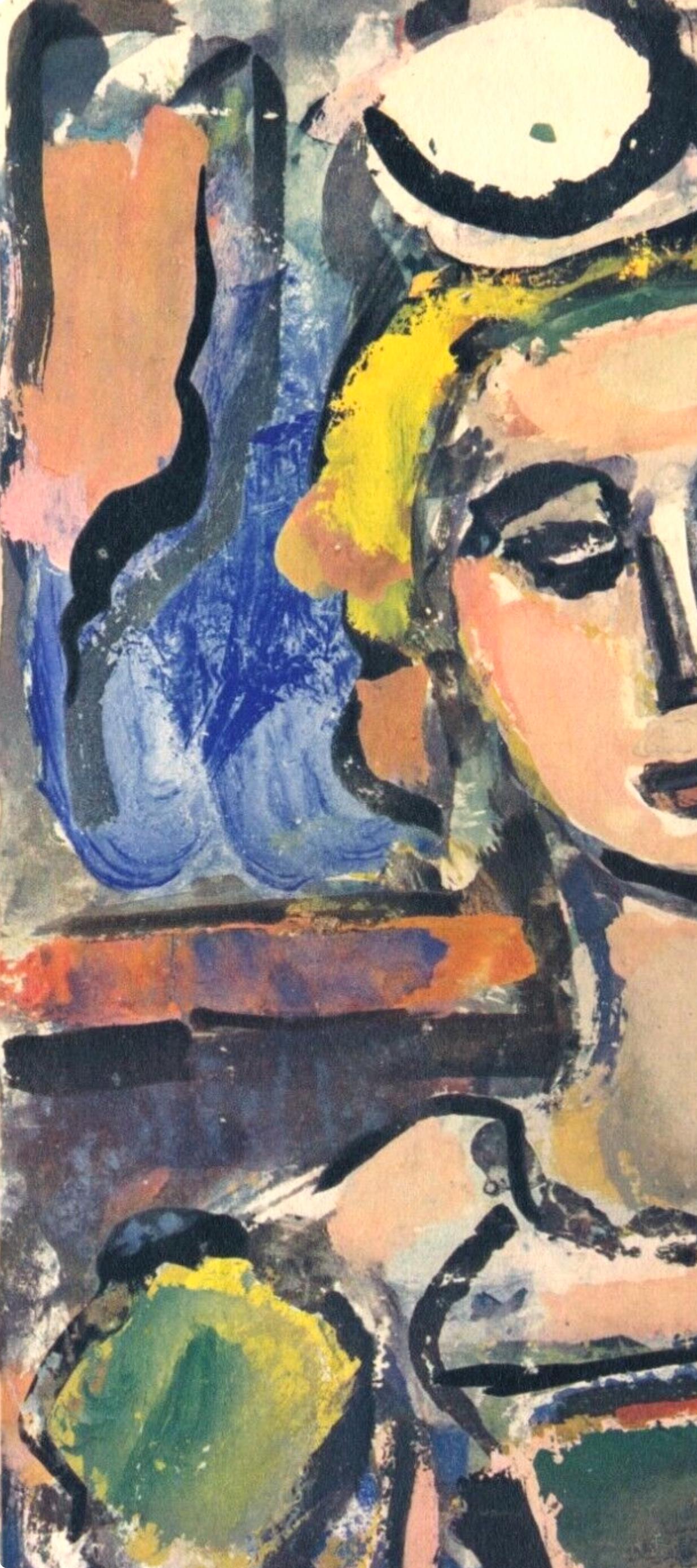 Georges Rouault, Composition, Divertissement, Limited Edition Lithograph