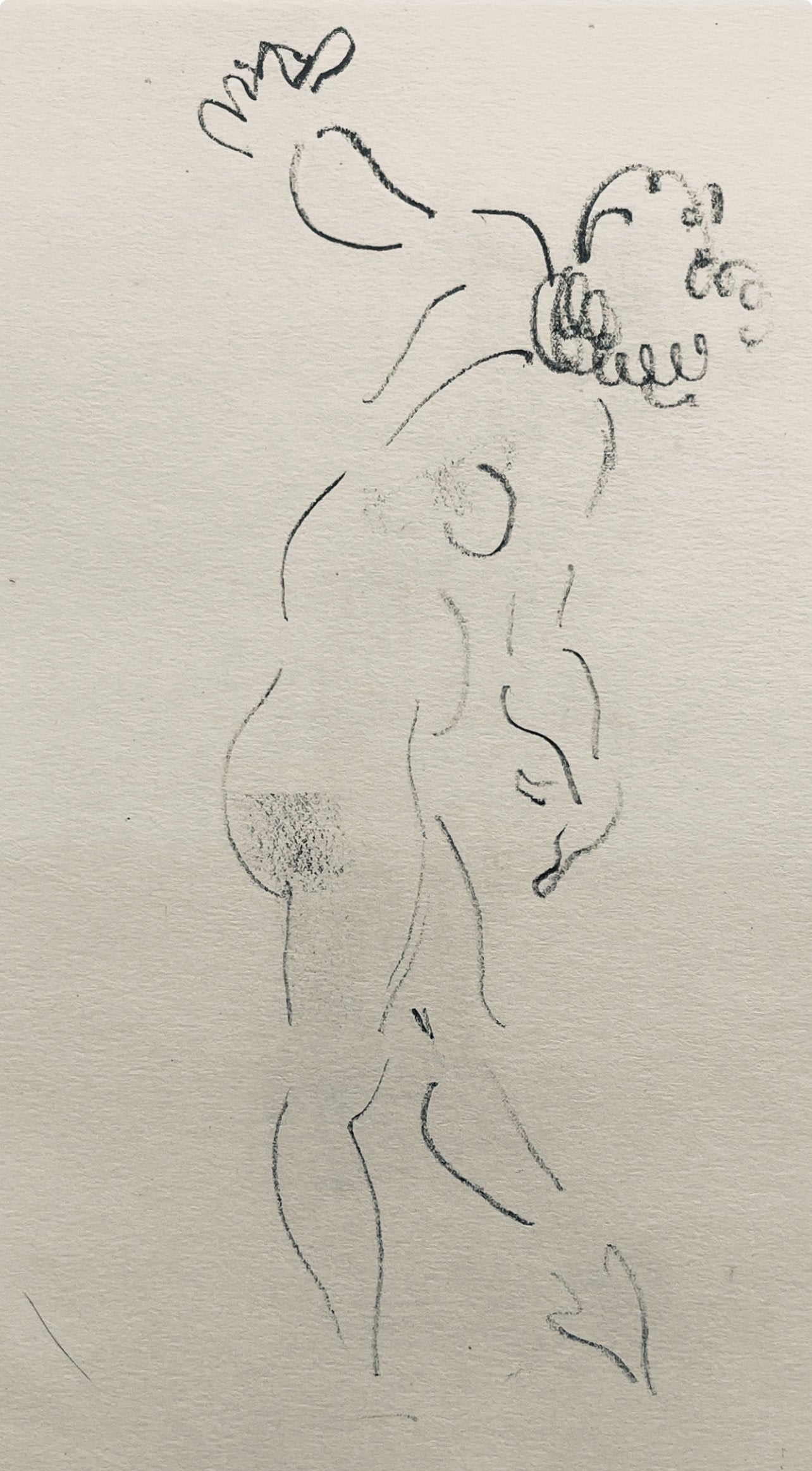 Henri Matisse, Composition (Dutel 3), Dessins de Henri-Matisse, Limited Edition Lithograph