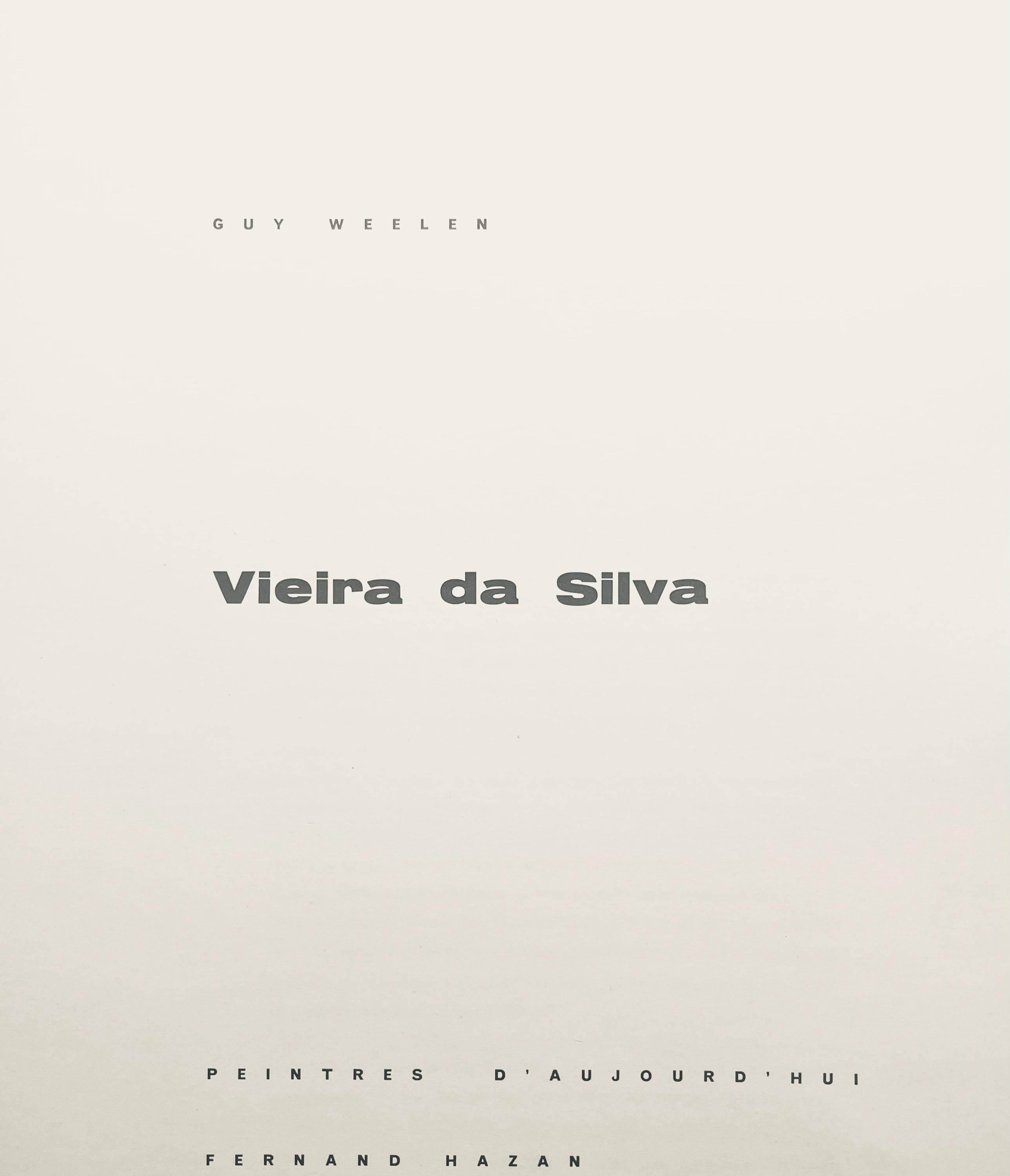 Vieira da Silva, Composition, Vieira da Silva, Peintres d'aujourd'hui, Limited Edition Lithograph