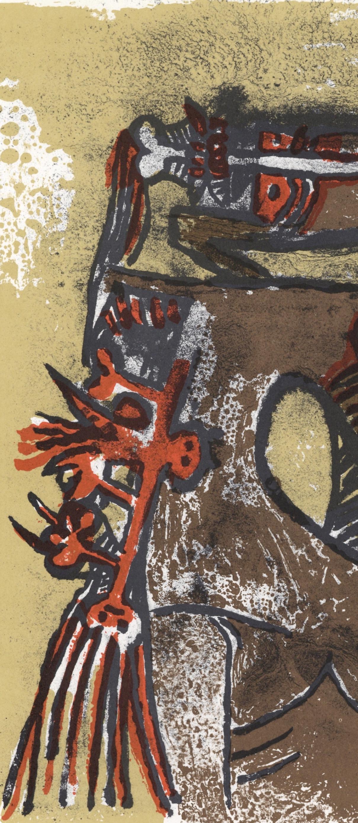 Wifredo Lam 林飛龍, Composition, XXe siècle, Limited Edition Lithograph