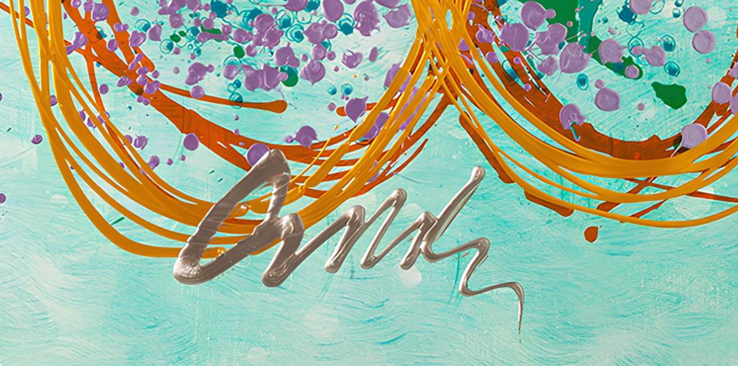 Dale Chihuly, Composition, Float Series, Limited Edition Mixed Media Lithograph