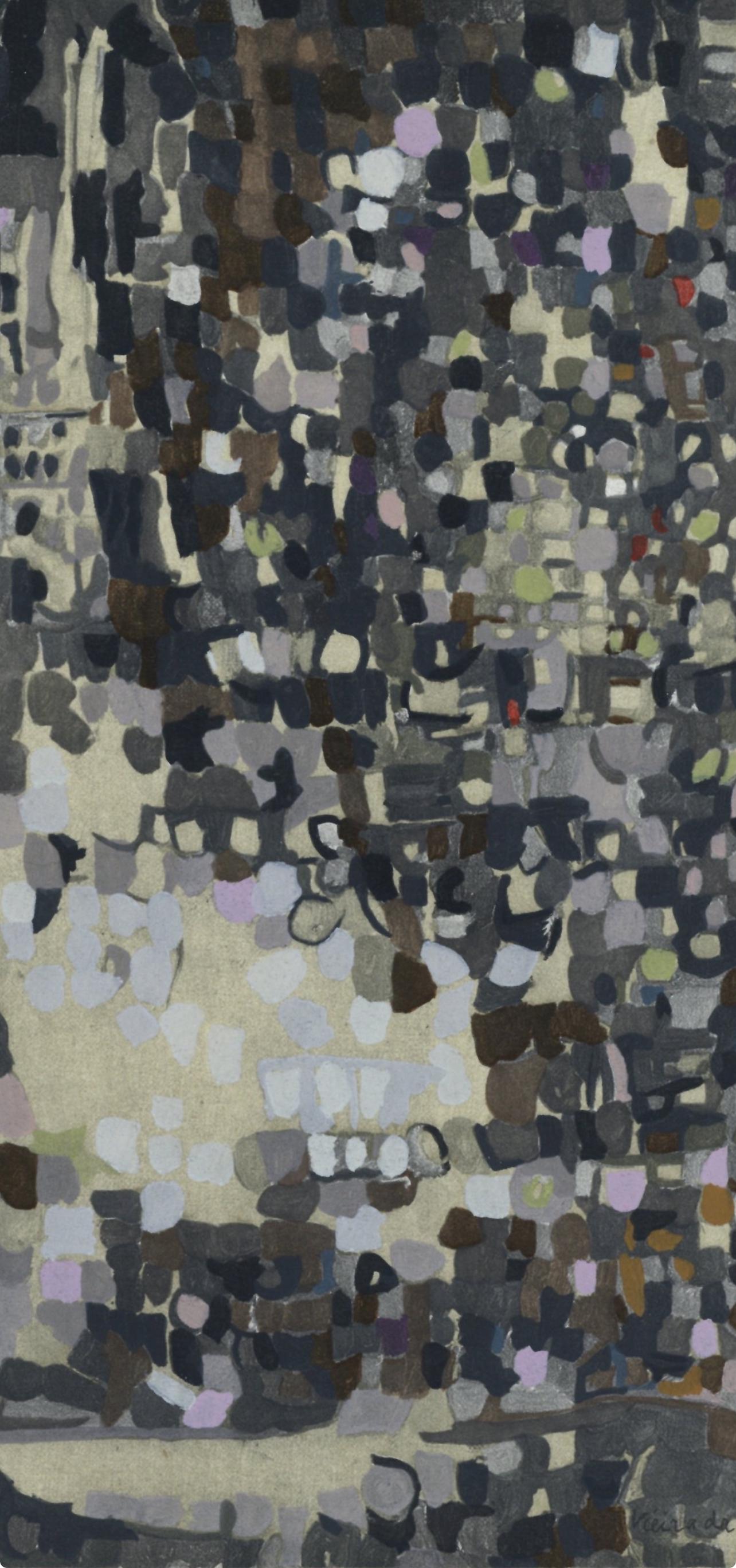 Vieira da Silva, Composition, XXe siècle, Limited Edition Lithograph