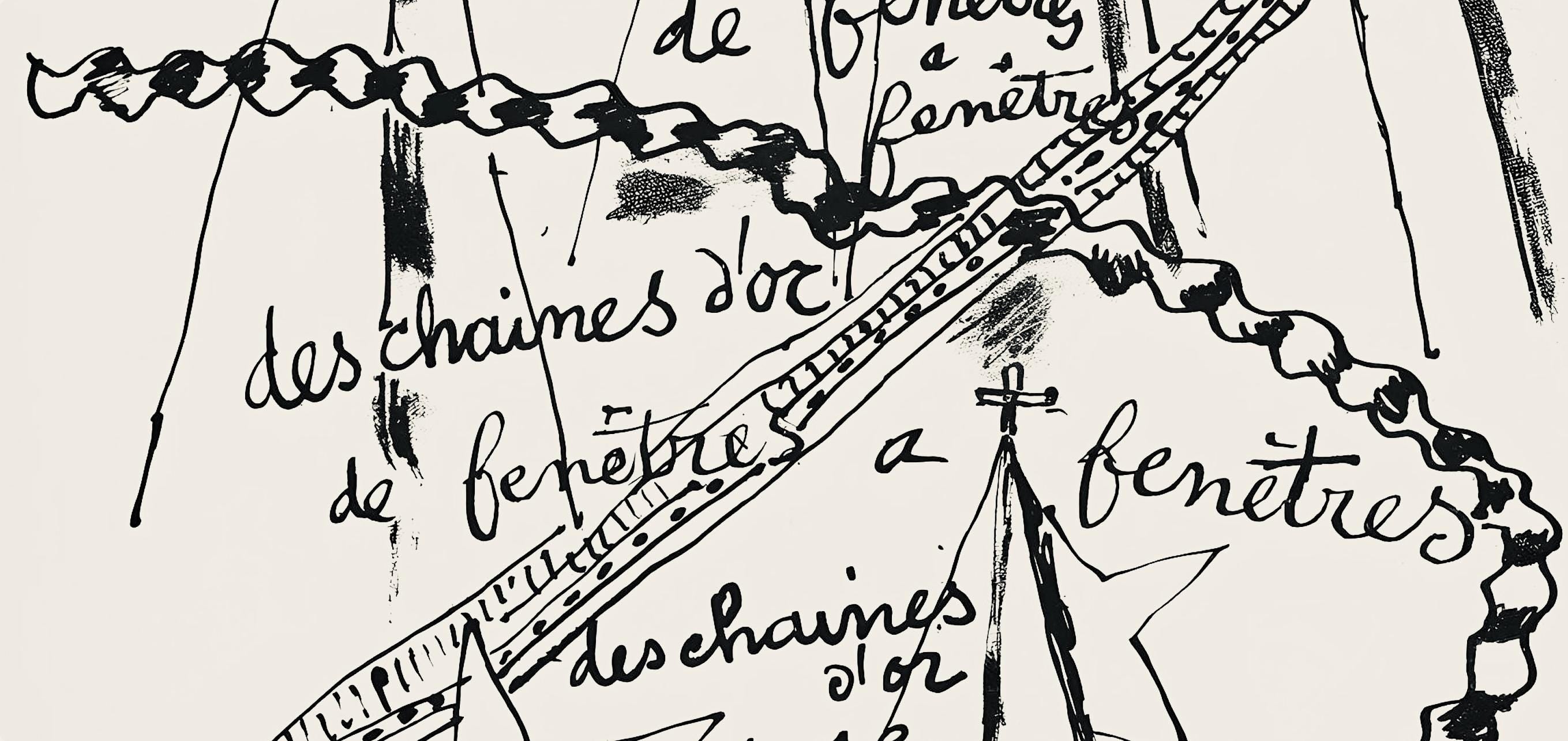 Fernand Léger, Composition (Saphire 24-38), Les Illuminations, Limited Edition Lithograph