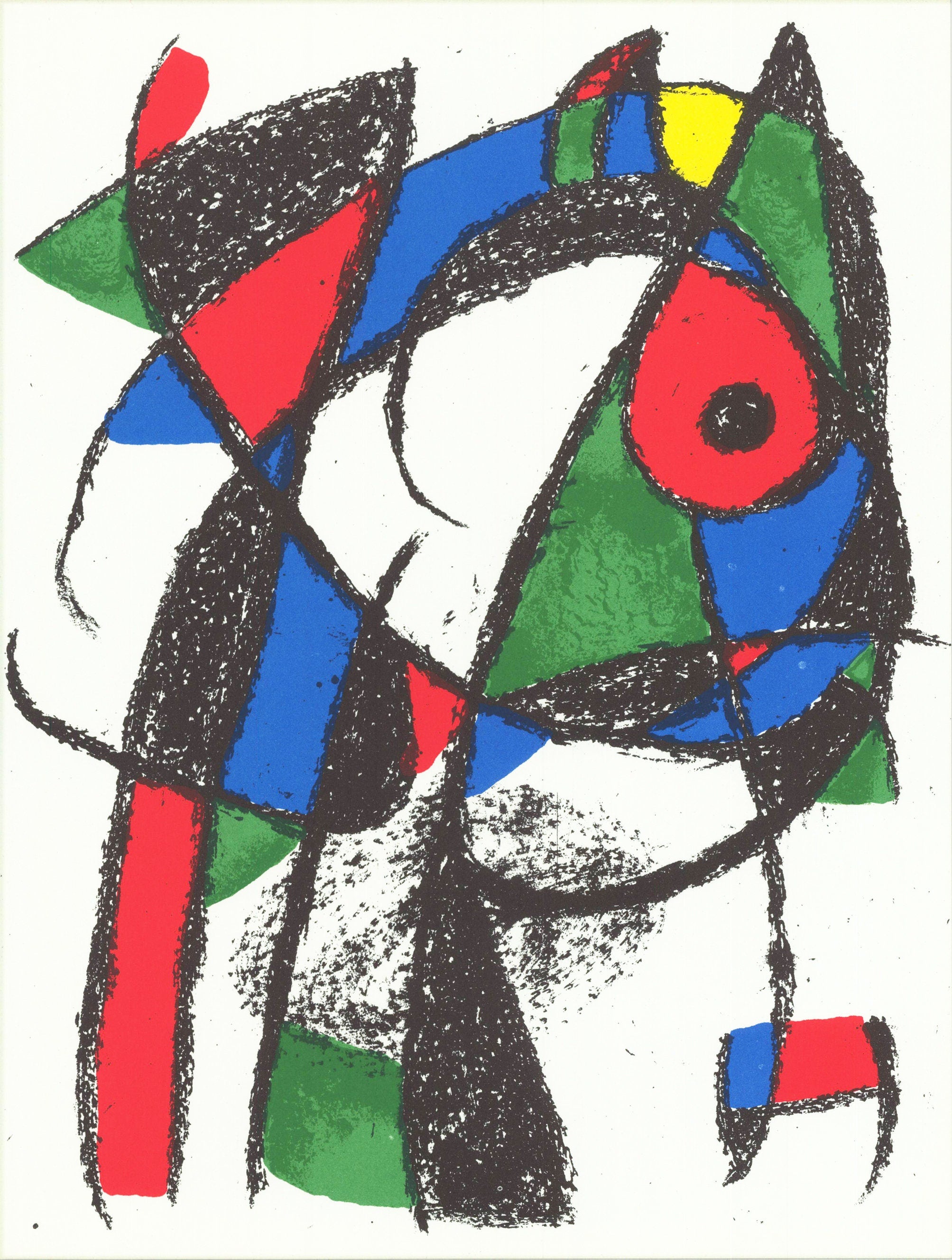 Joan Miró, Composition, (Cramer 198; Mourlot 1043), Joan Miró Lithographs, Limited Edition Lithograph