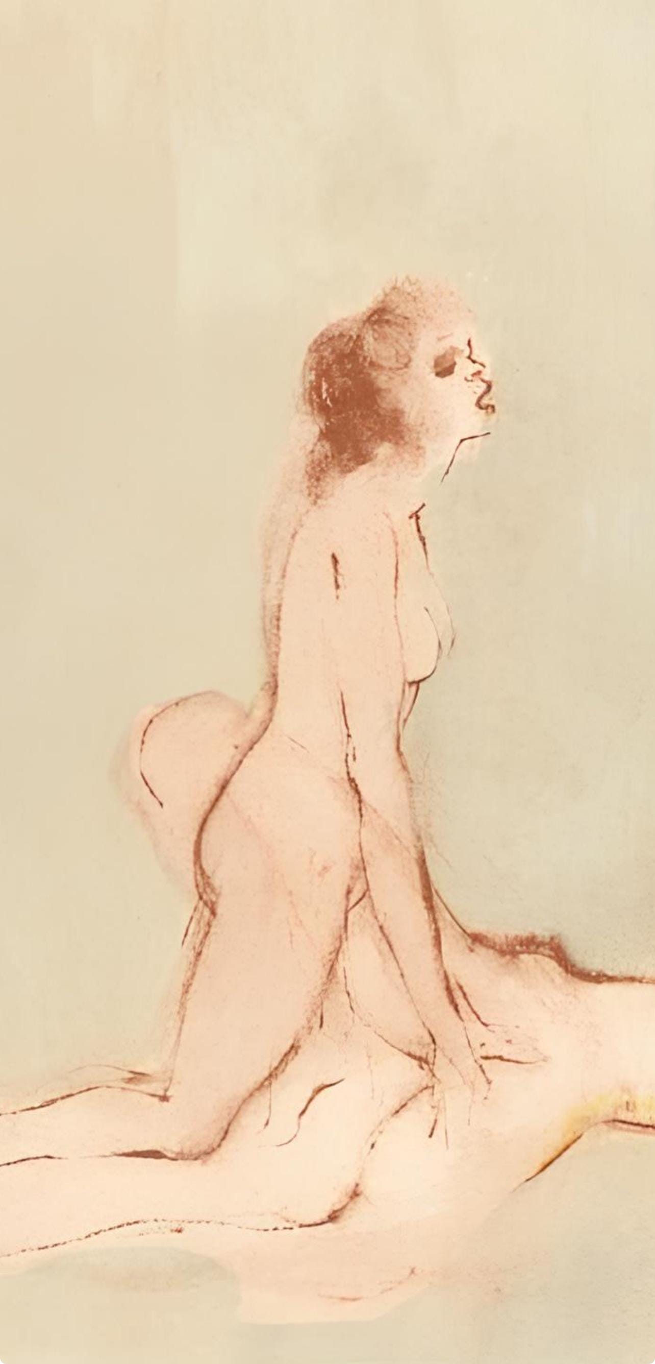 Léonor Fini, Composition, Parallèlement, Limited Edition Lithograph