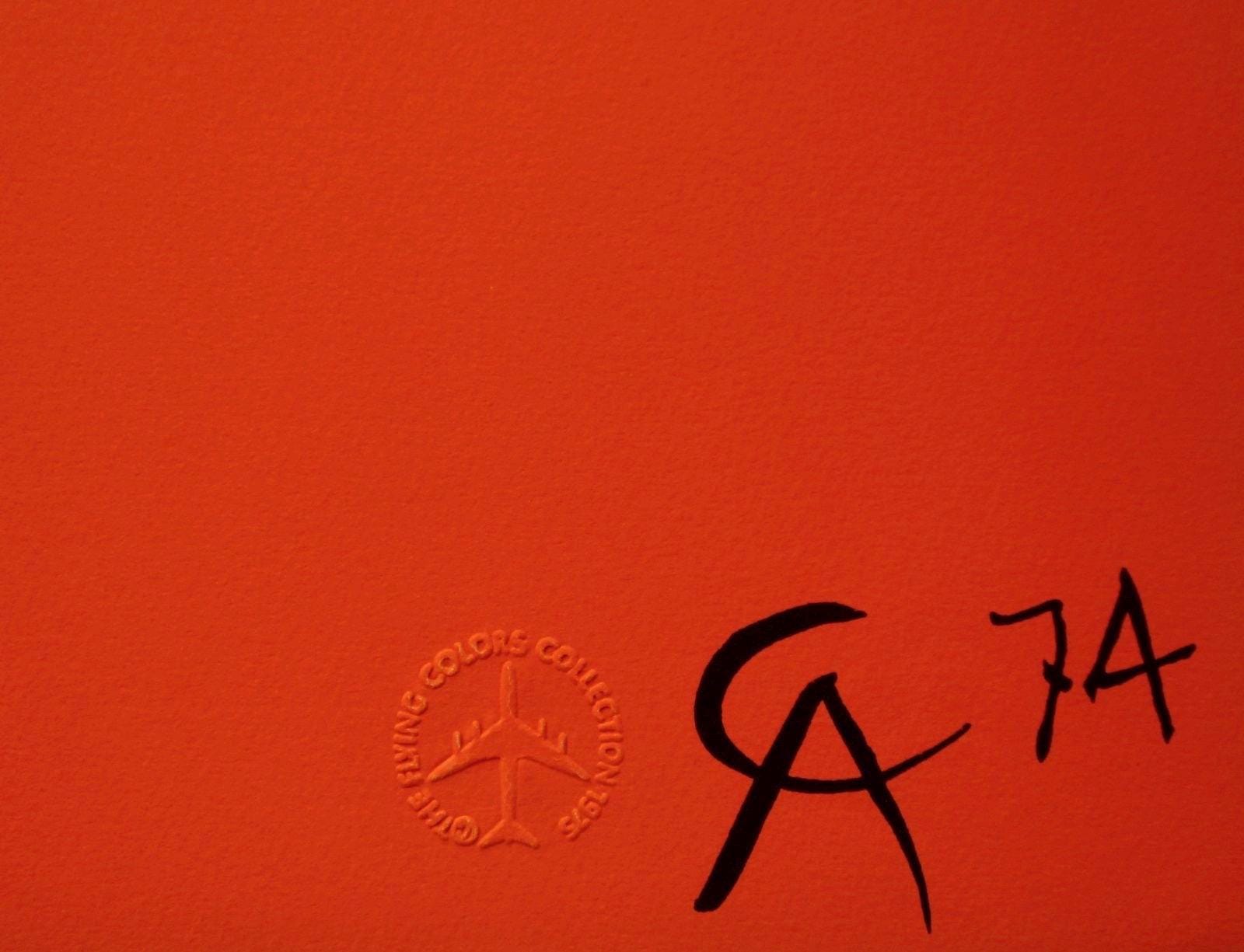 Alexander Calder, Friendship, Braniff International Airways Flying Colors Collection, Limited Edition Lithograph