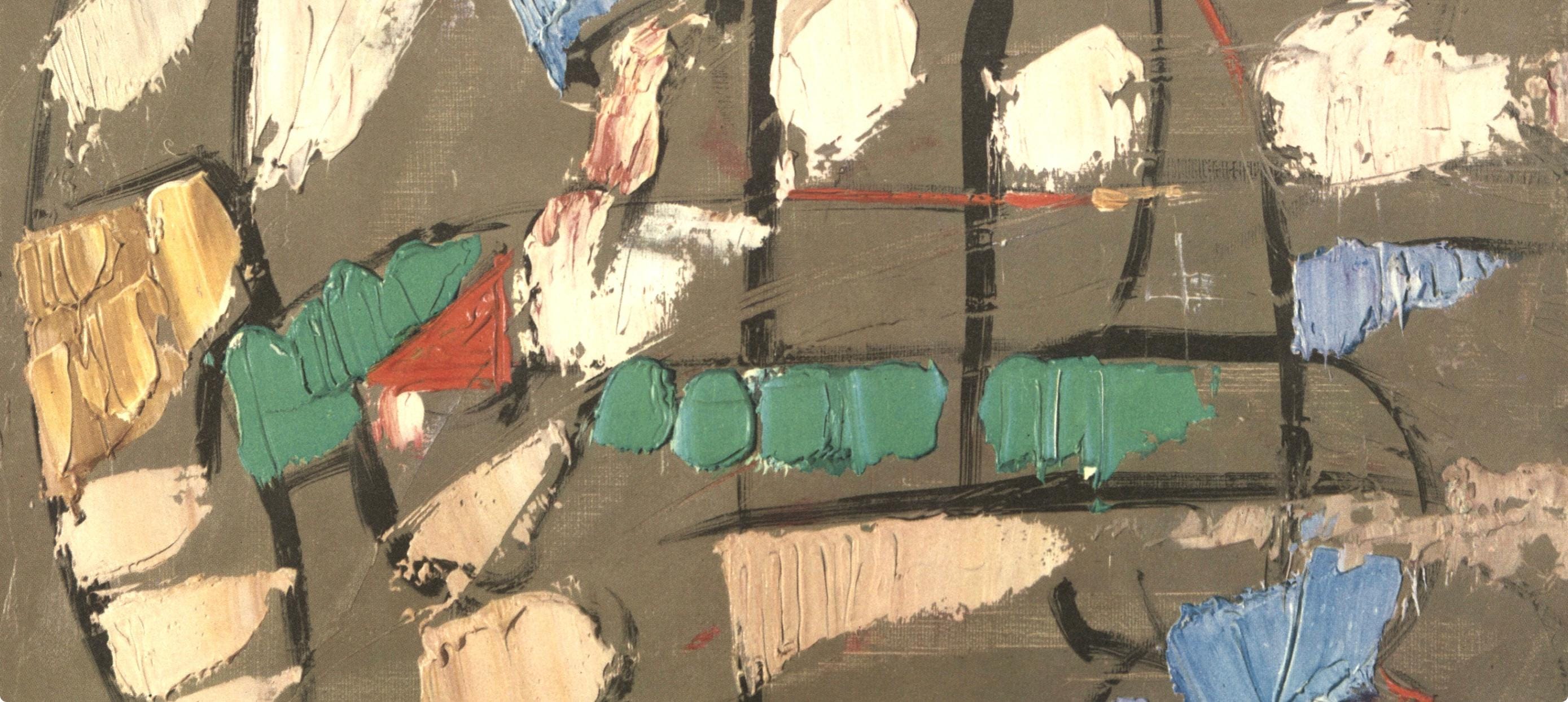 André Lanskoy, Composition, André Lanskoy, Peintres d'aujourd'hui, Limited Edition Lithograph