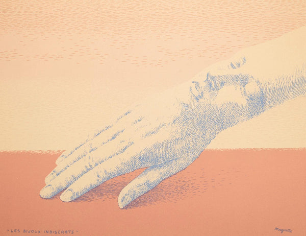 René Magritte, Les bijoux indiscrets, San Lazzaro et ses Amis, XXe Siècle, Limited Edition Lithograph