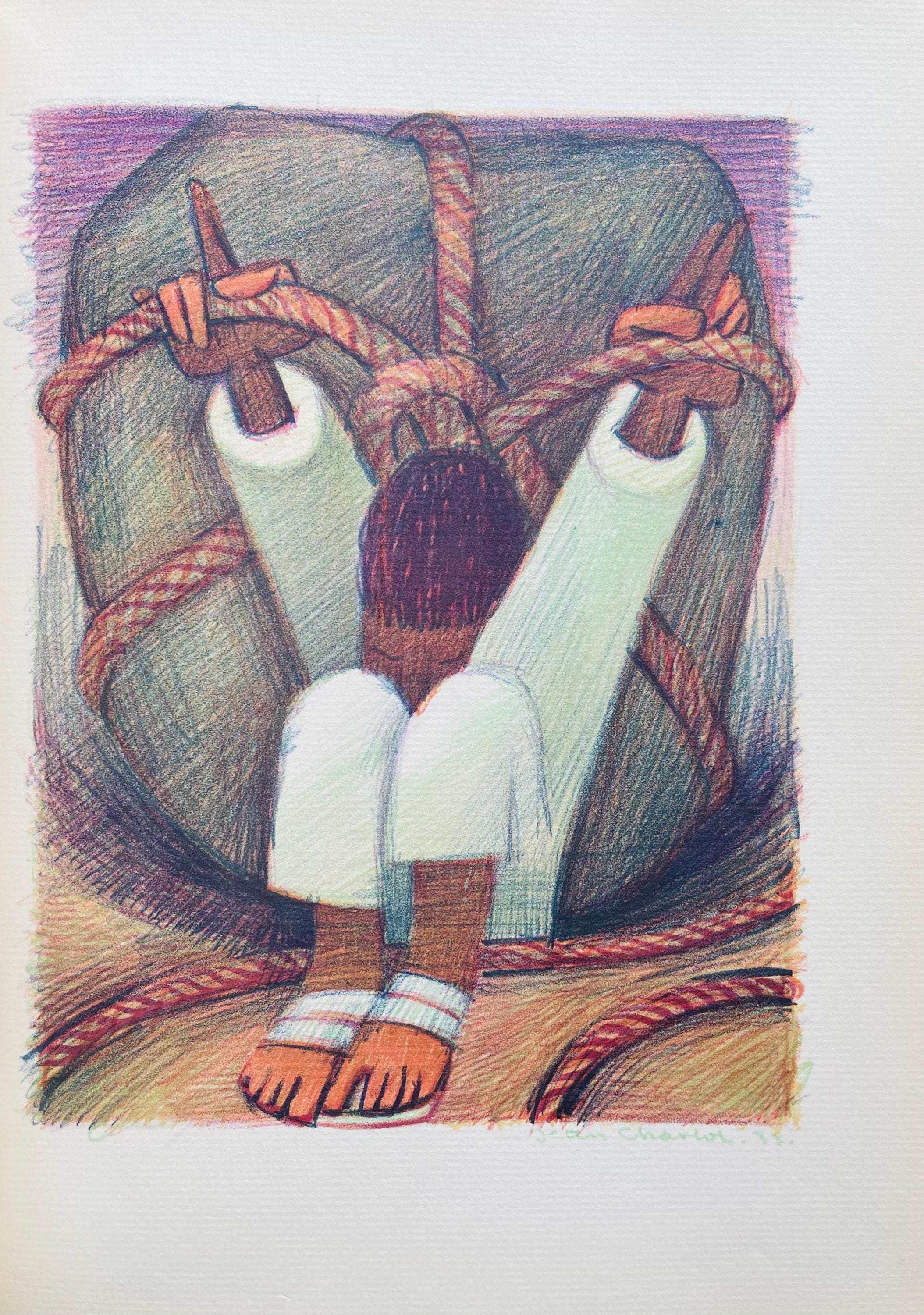 Jean Charlot, Composition, Limited Edition Lithograph