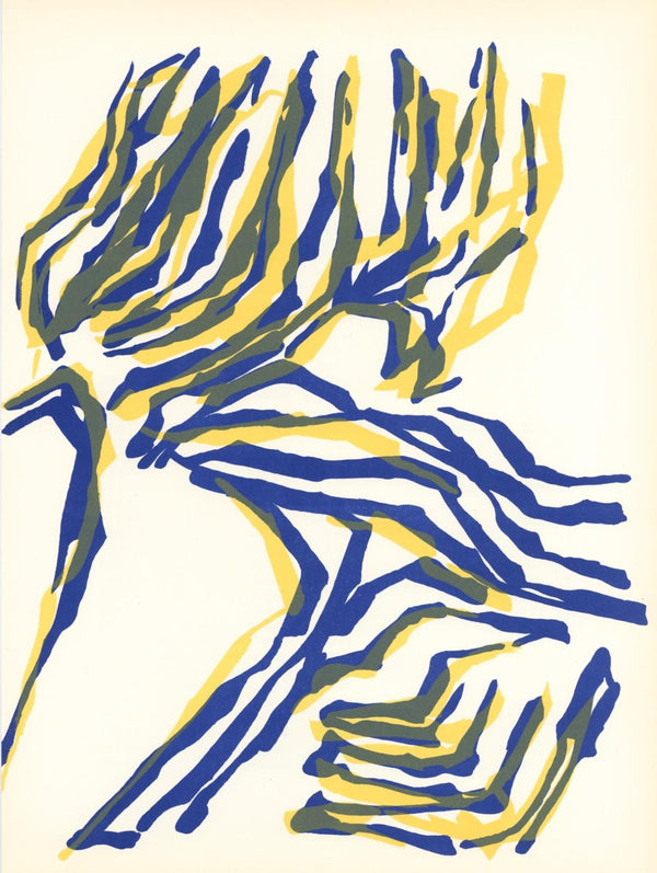 Raoul Ubac, Composition, Derrière le miroir, Limited Edition Lithograph