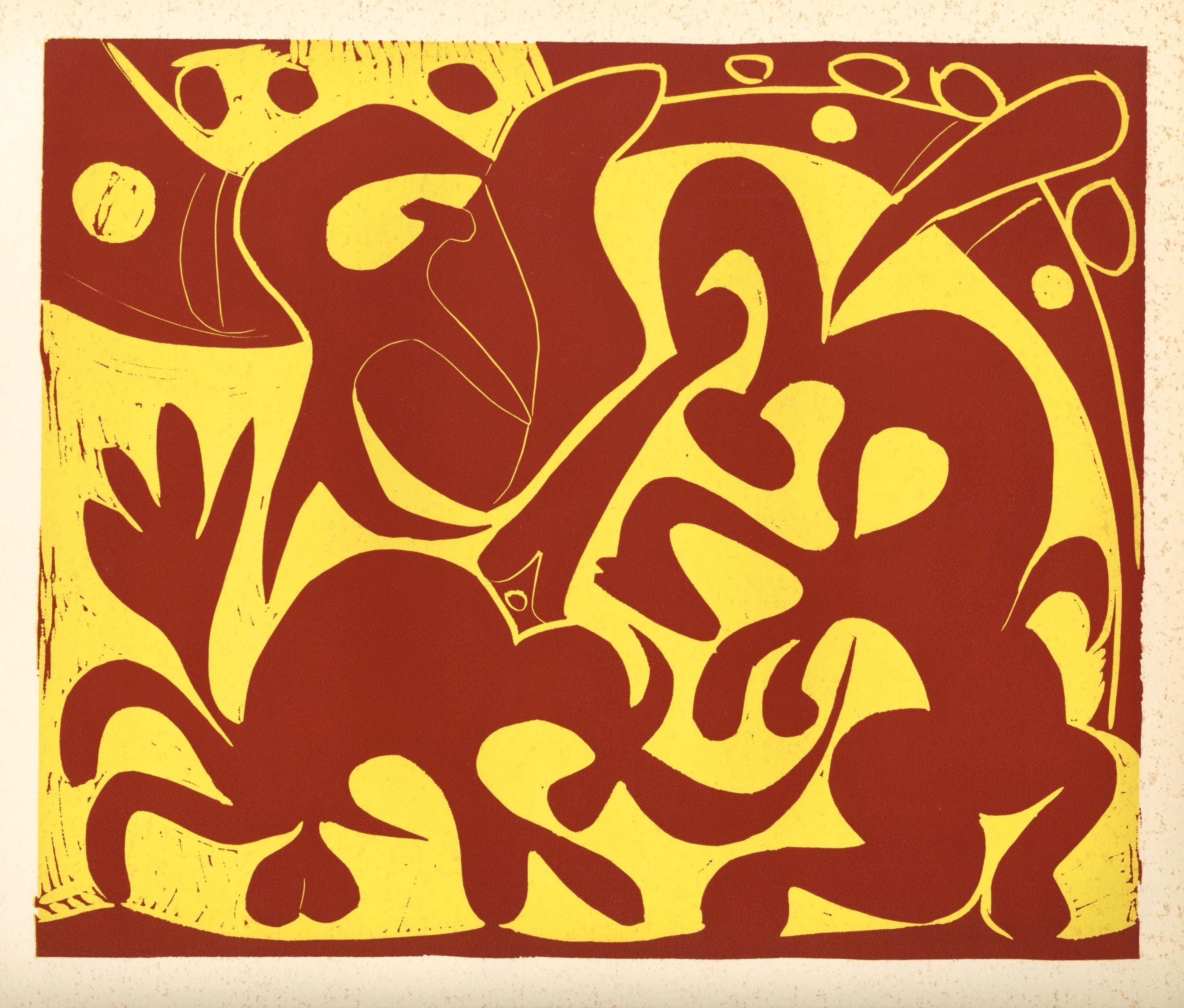 Pablo Picasso, Picador (Orozco 214), Grabados al linóleo, Limited Edition Linocut