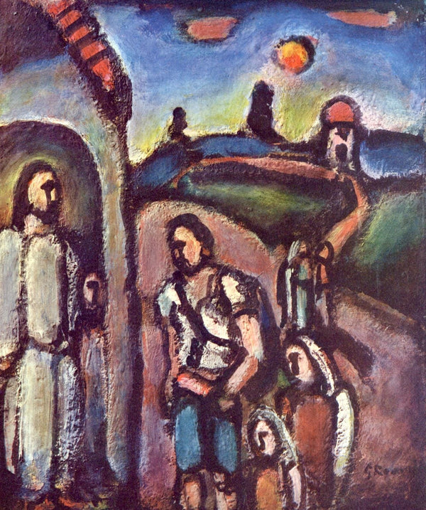 Georges Rouault, Composition, Stella Vespertina, Limited Edition Héliogravure