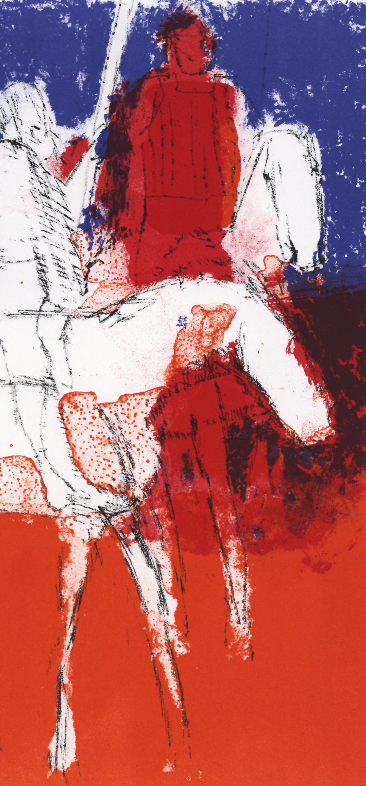 Paul Guiramand, Composition, L'Odyssée, Limited Edition Lithograph