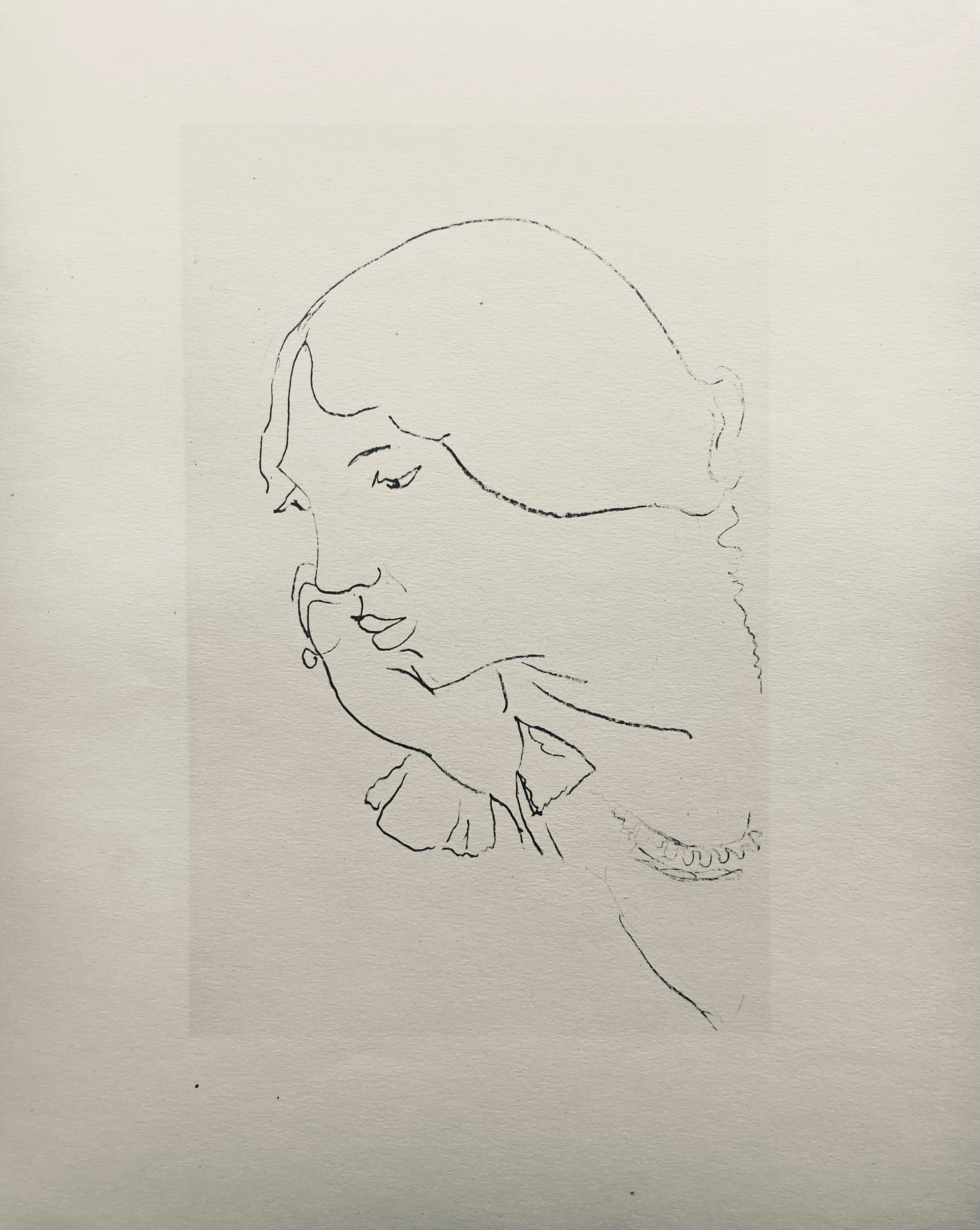 Henri Matisse, Composition (Dutel 3), Dessins de Henri-Matisse, Limited Edition Lithograph