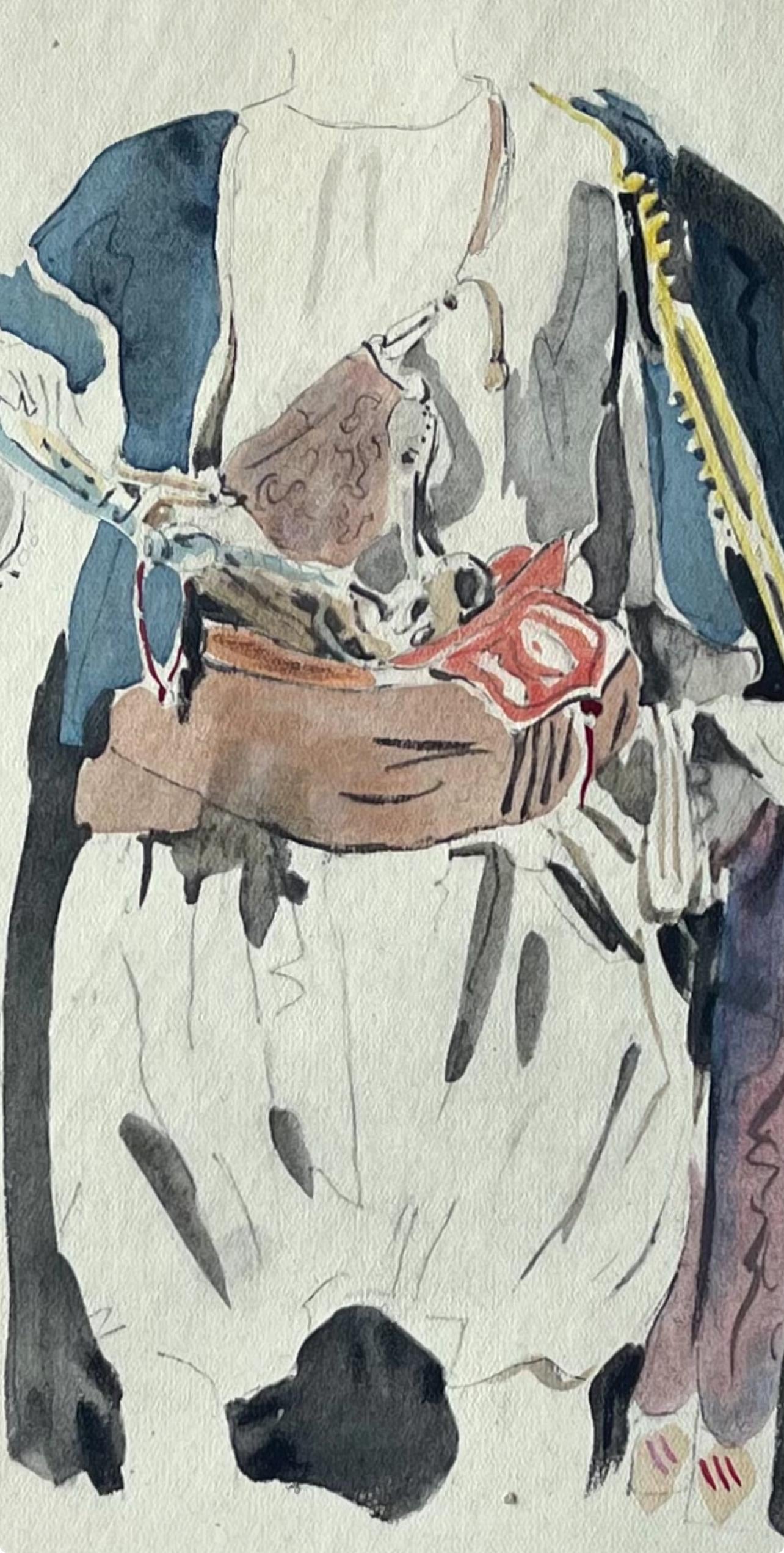 Eugène Delacroix, Composition, Trente et un Dessins et Aquarelles du Maroc, Limited Edition Lithograph