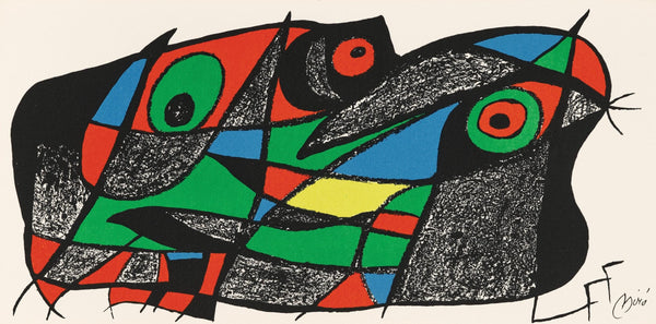 Joan Miró, Composition (Cramer 209; Mourlot 938), Limited Edition Lithograph