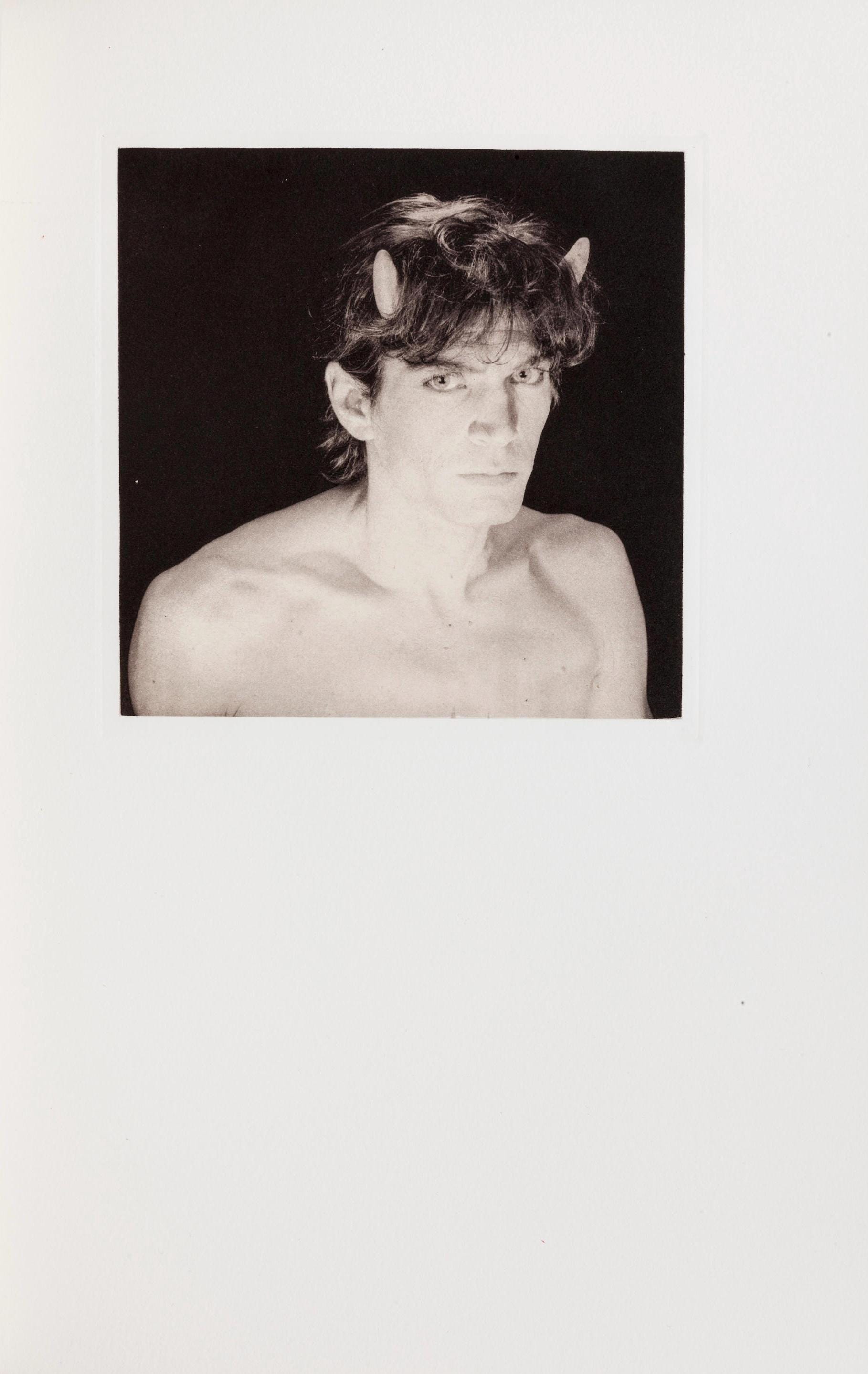 Robert Mapplethorpe, Self-Portrait, A Season in Hell, Limited Edition Photogravure