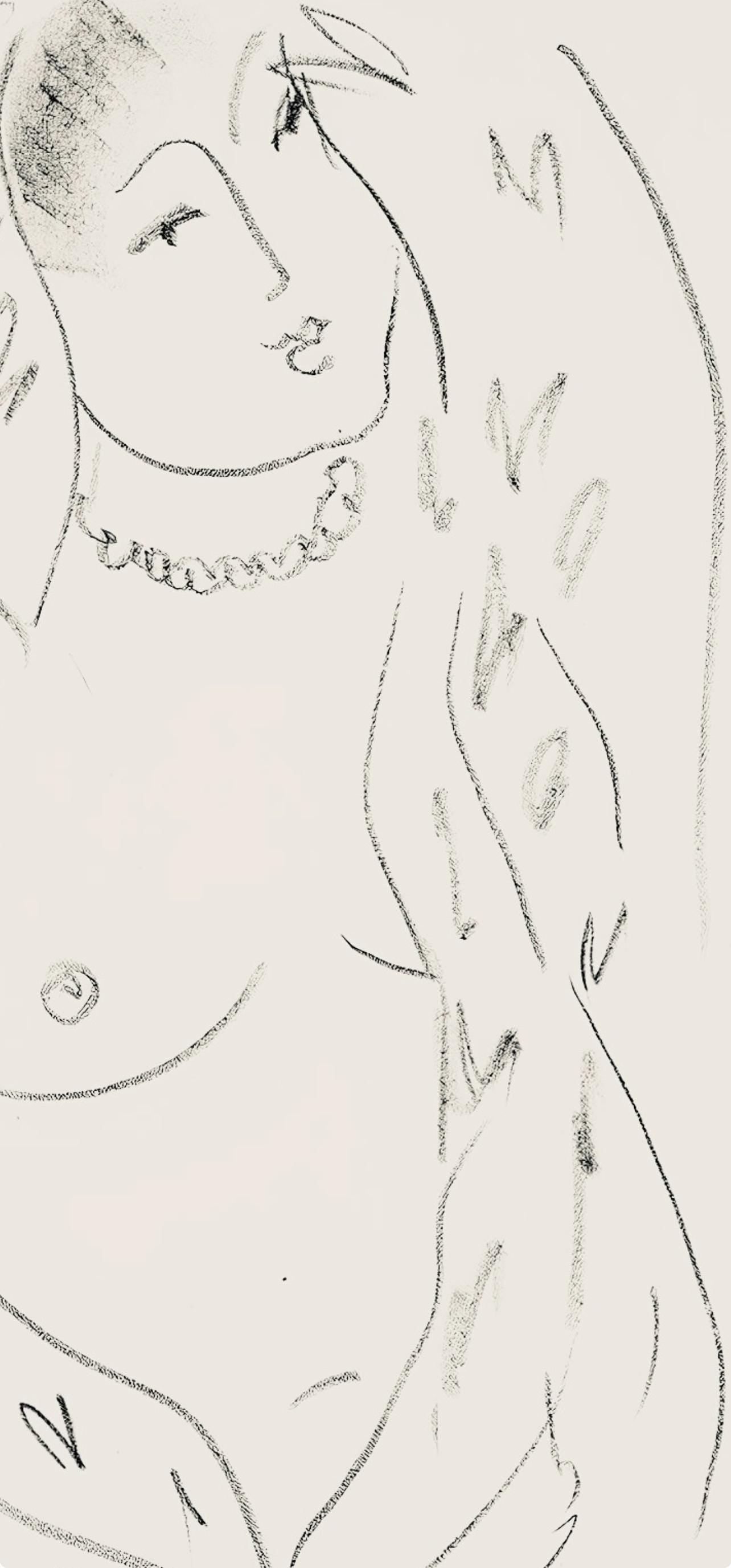 Henri Matisse, Série L, var. 18 (Duthuit 9), Henri Matisse, Dessins, Thèmes et variations, Limited Edition Lithograph