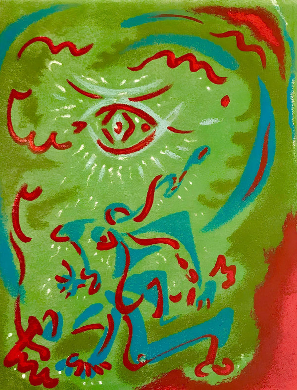 André Masson, Composition, Œuvres complètes d'Albert Camus, Limited Edition Lithograph