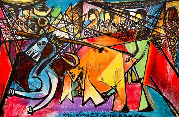 Pablo Picasso, Composition, Picasso 1930-1935, Cahiers d'Art, Limited Edition Lithograph