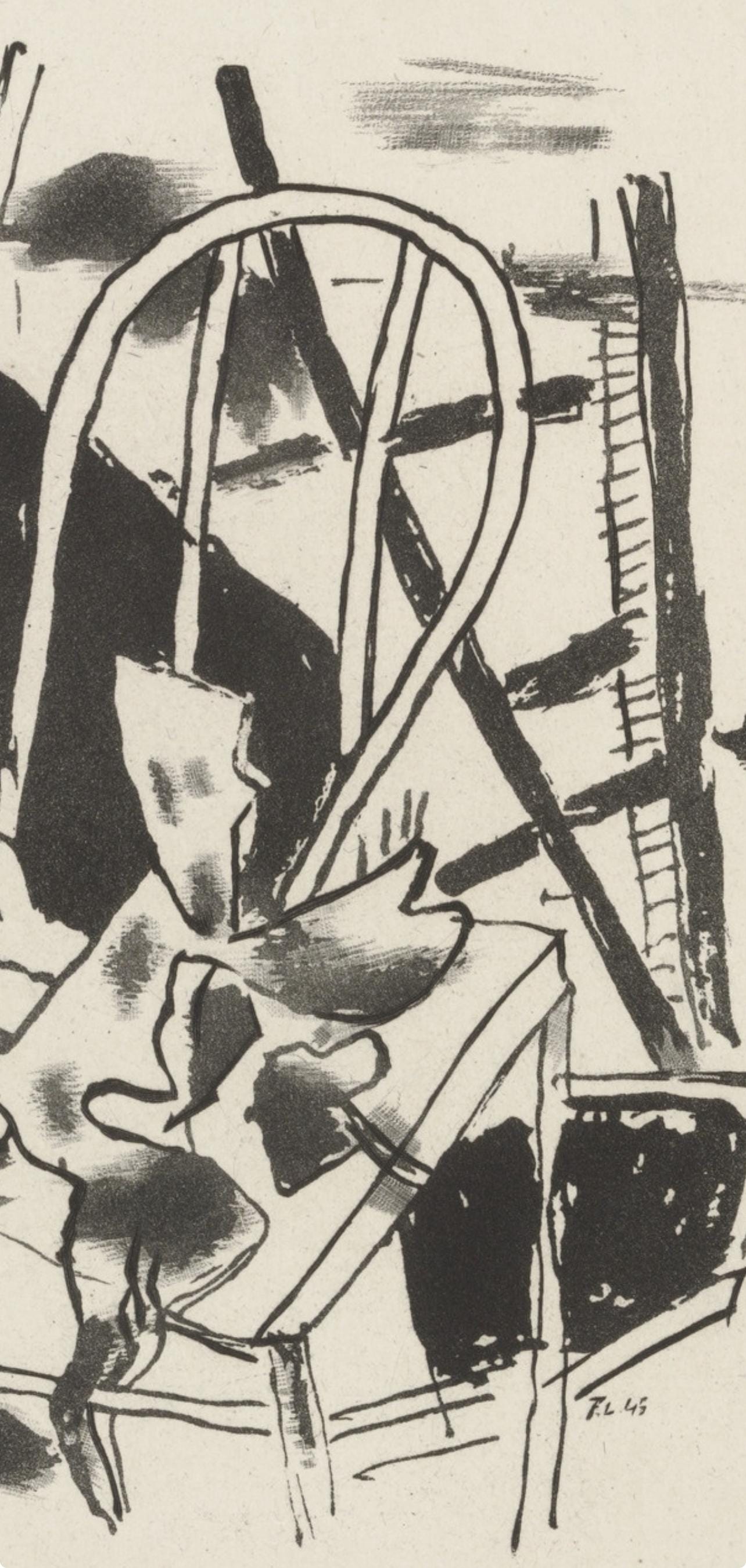 Fernand Léger, Composition, Du cubisme, Limited Edition Etching