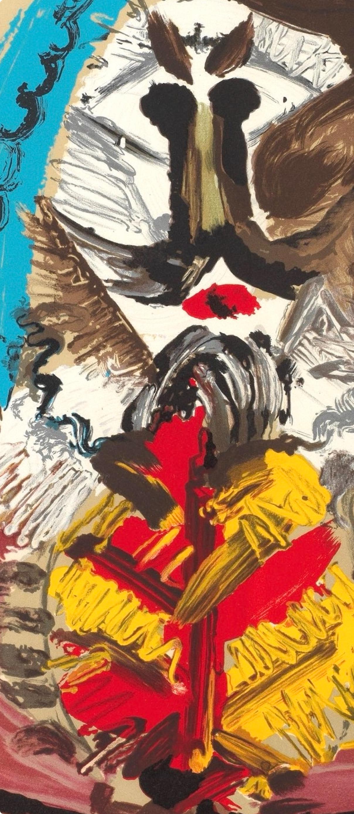 Pablo Picasso, Composition (Orozco 207-261), Vingt-Neuf Portraits Imaginaires, Limited Edition Lithograph