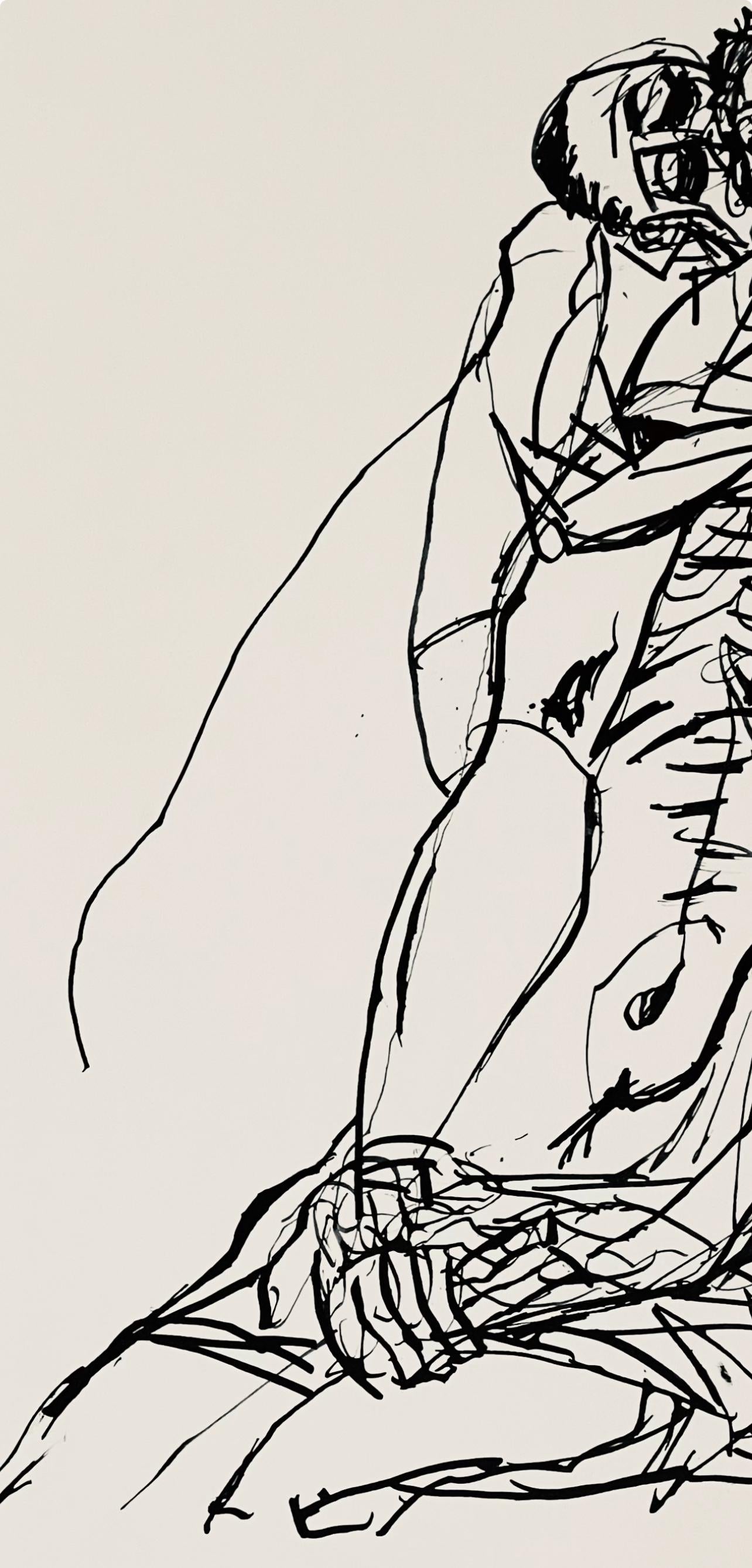 Abraham Rattner, Pieta, Limited Edition Lithograph