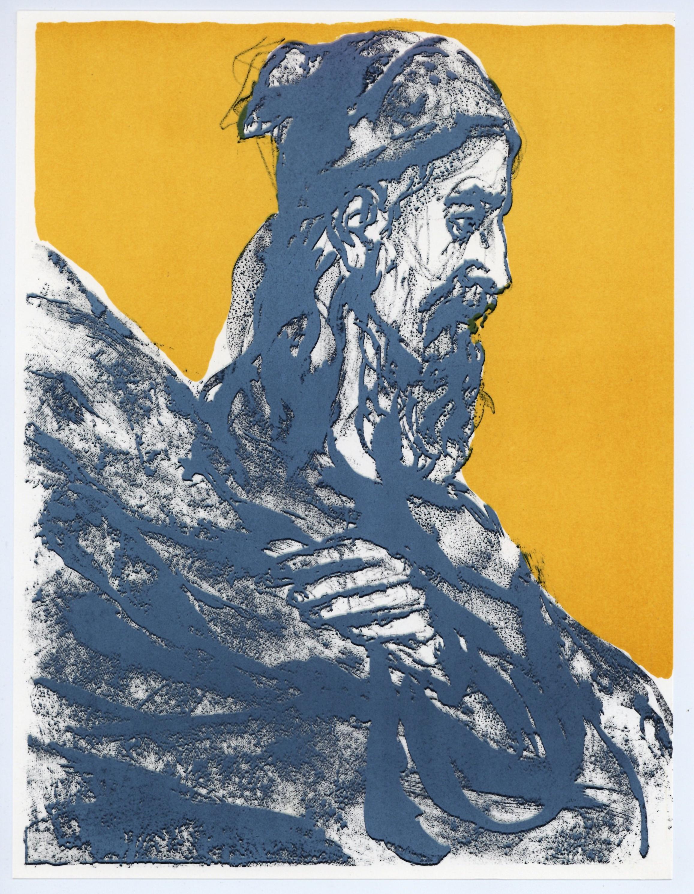 Walter Spitzer, Composition, L'Odyssée, Limited Edition Lithograph